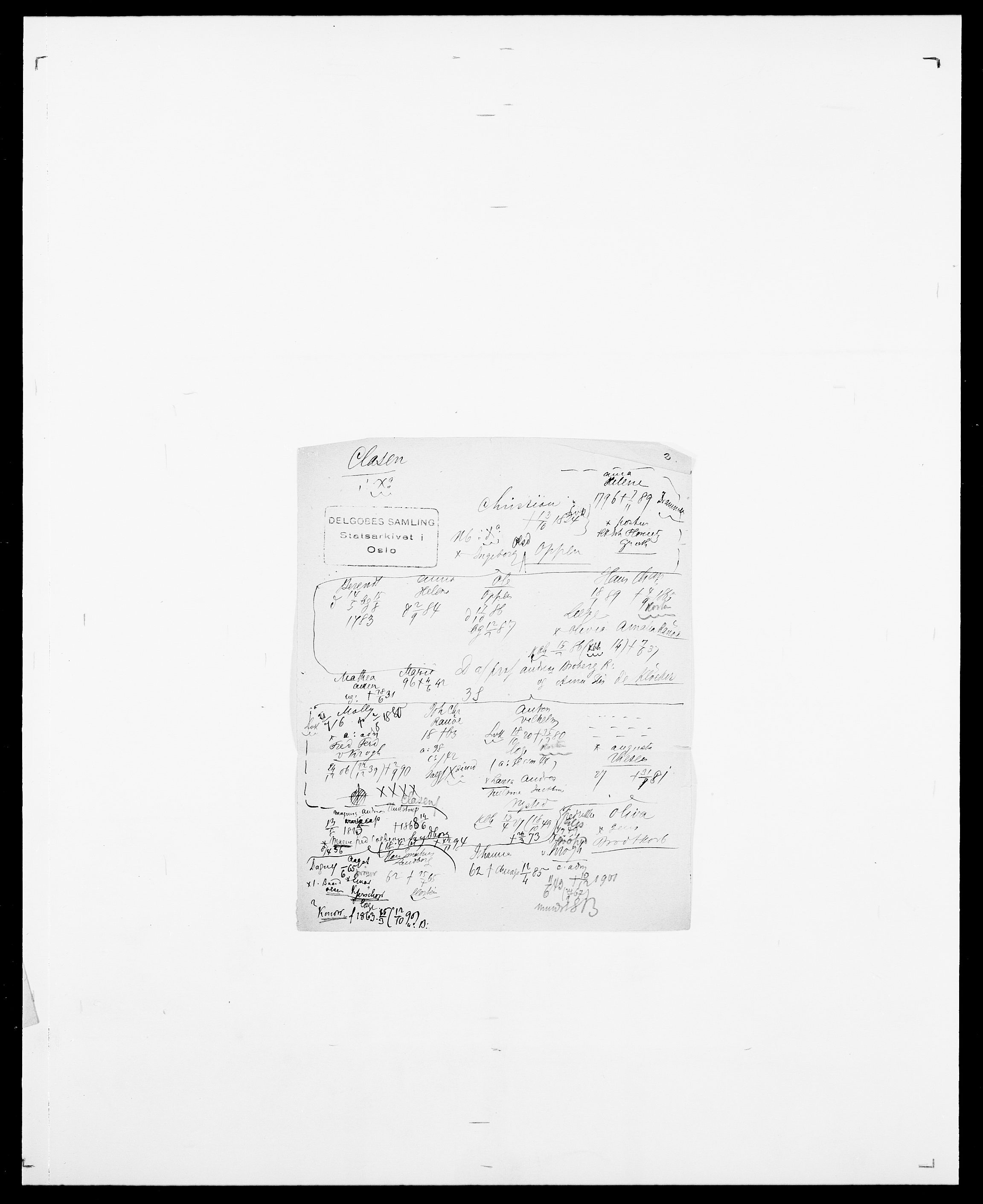 Delgobe, Charles Antoine - samling, SAO/PAO-0038/D/Da/L0008: Capjon - Dagenbolt, s. 309