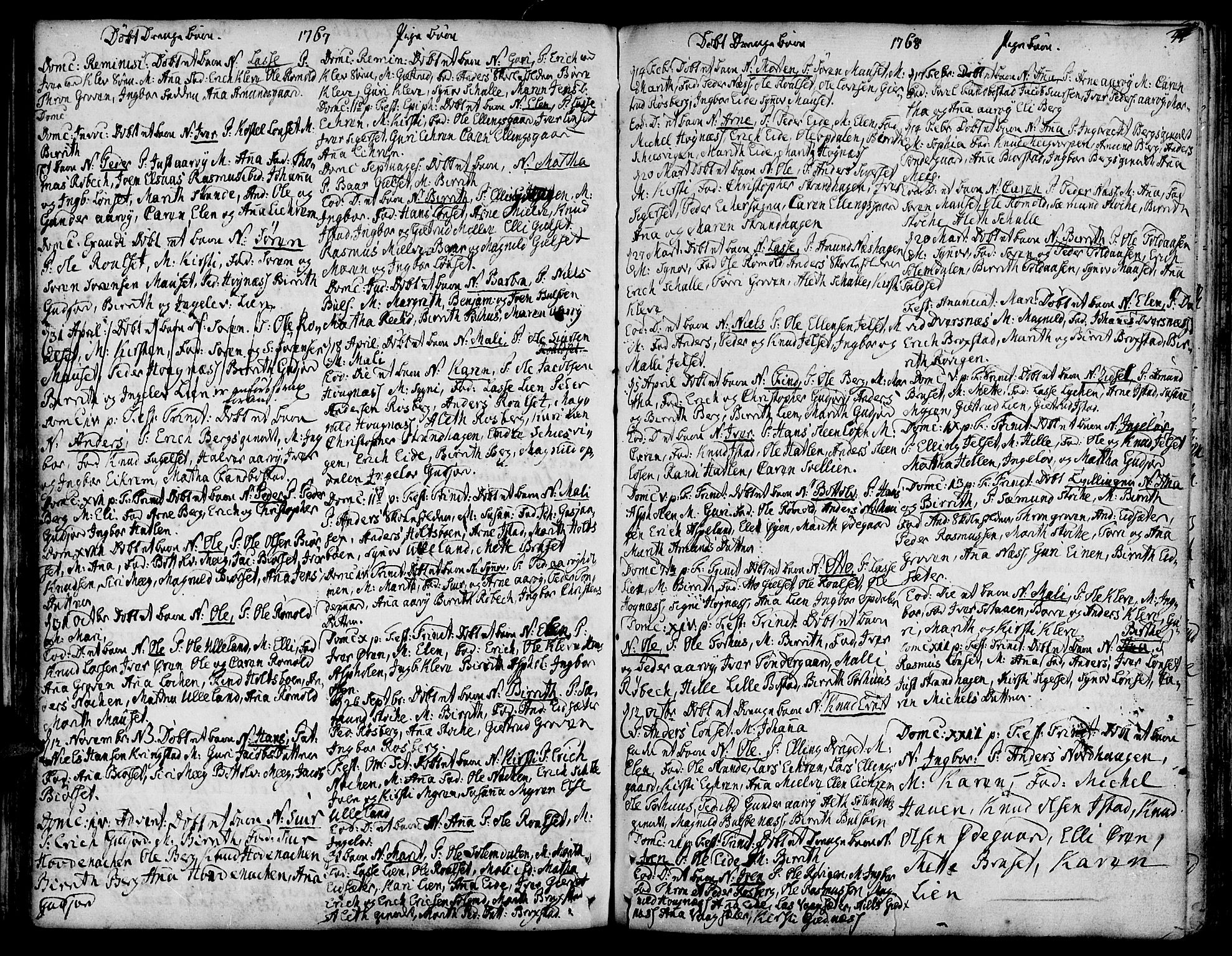 Ministerialprotokoller, klokkerbøker og fødselsregistre - Møre og Romsdal, AV/SAT-A-1454/555/L0648: Ministerialbok nr. 555A01, 1759-1793, s. 44