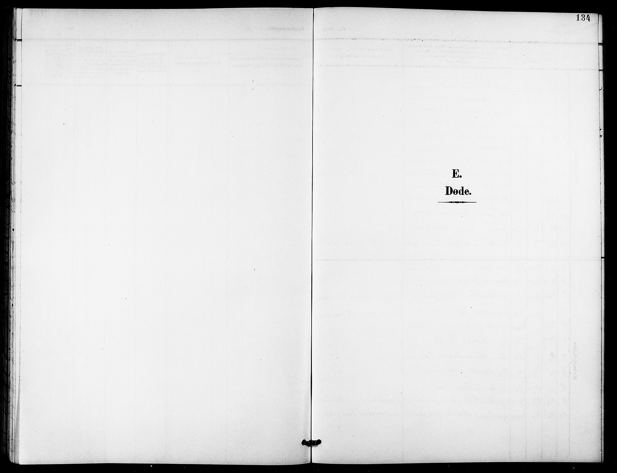 Lenvik sokneprestembete, AV/SATØ-S-1310/H/Ha/Hab/L0022klokker: Klokkerbok nr. 22, 1901-1918, s. 134