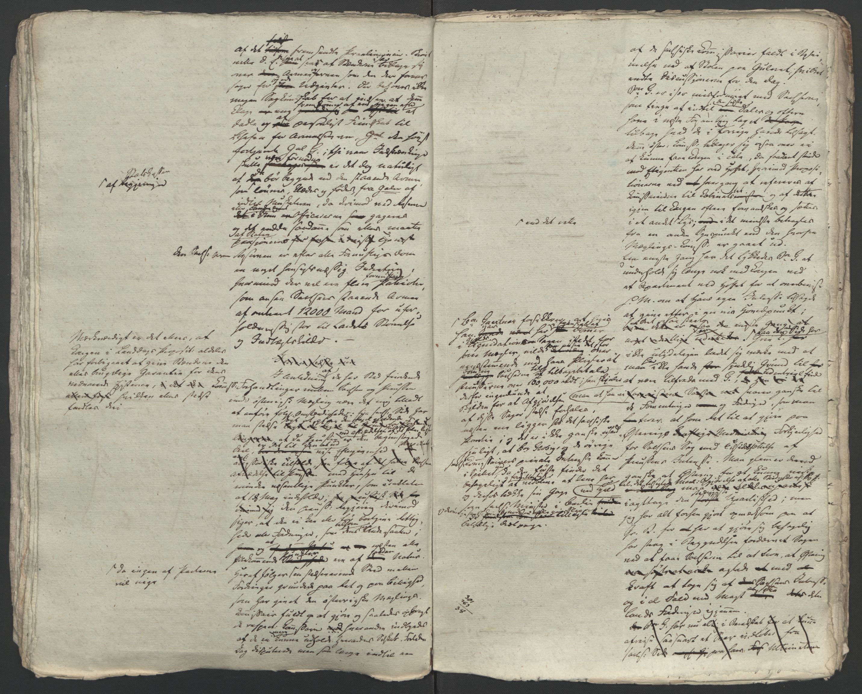 Faye, Andreas, AV/RA-PA-0015/F/Fh/L0026/0004: -- / Geheime-legationsraad Irgens-Berghs breve i consept 1817-1827, s. 28