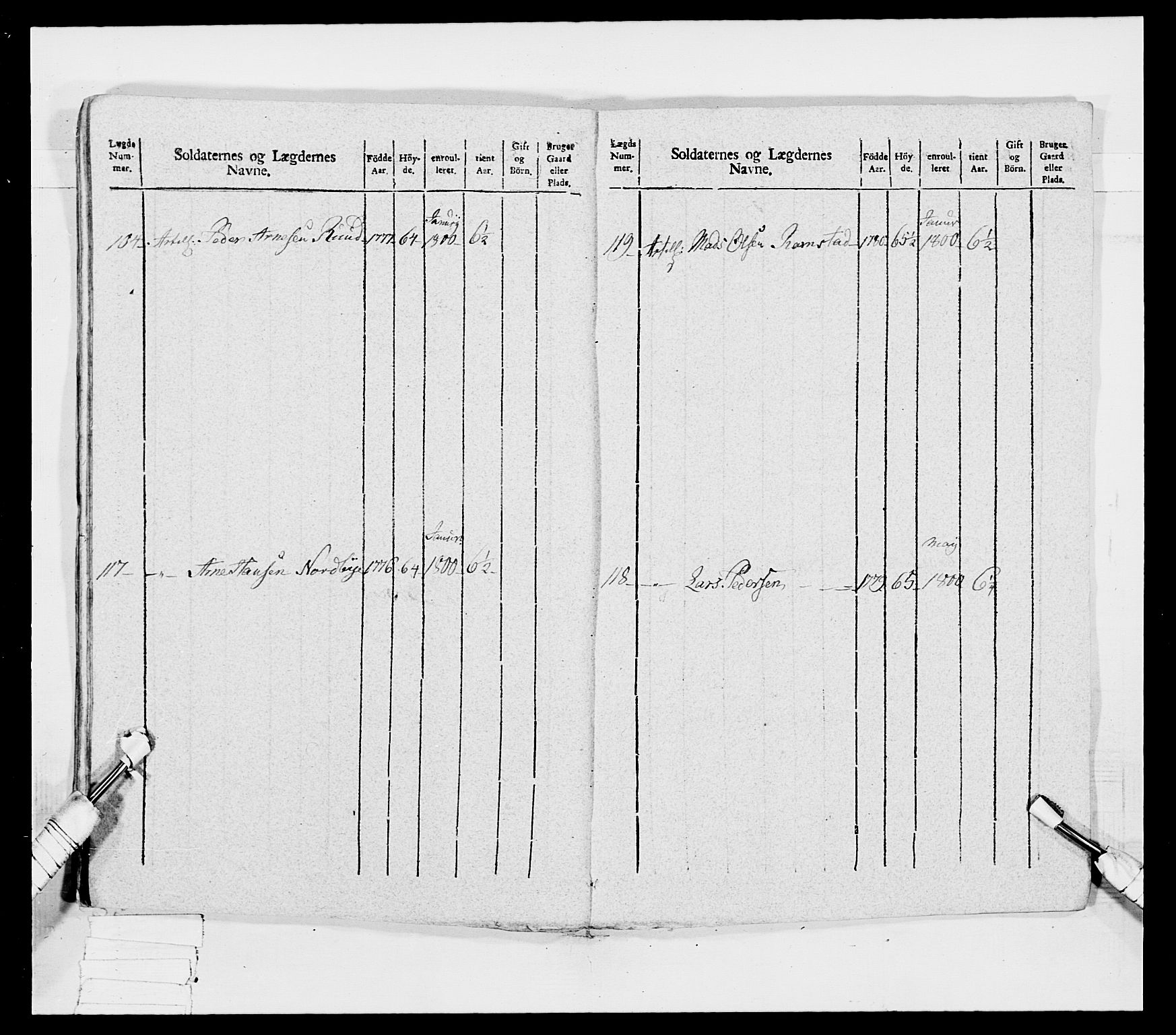 Generalitets- og kommissariatskollegiet, Det kongelige norske kommissariatskollegium, AV/RA-EA-5420/E/Eh/L0032a: Nordafjelske gevorbne infanteriregiment, 1806, s. 35