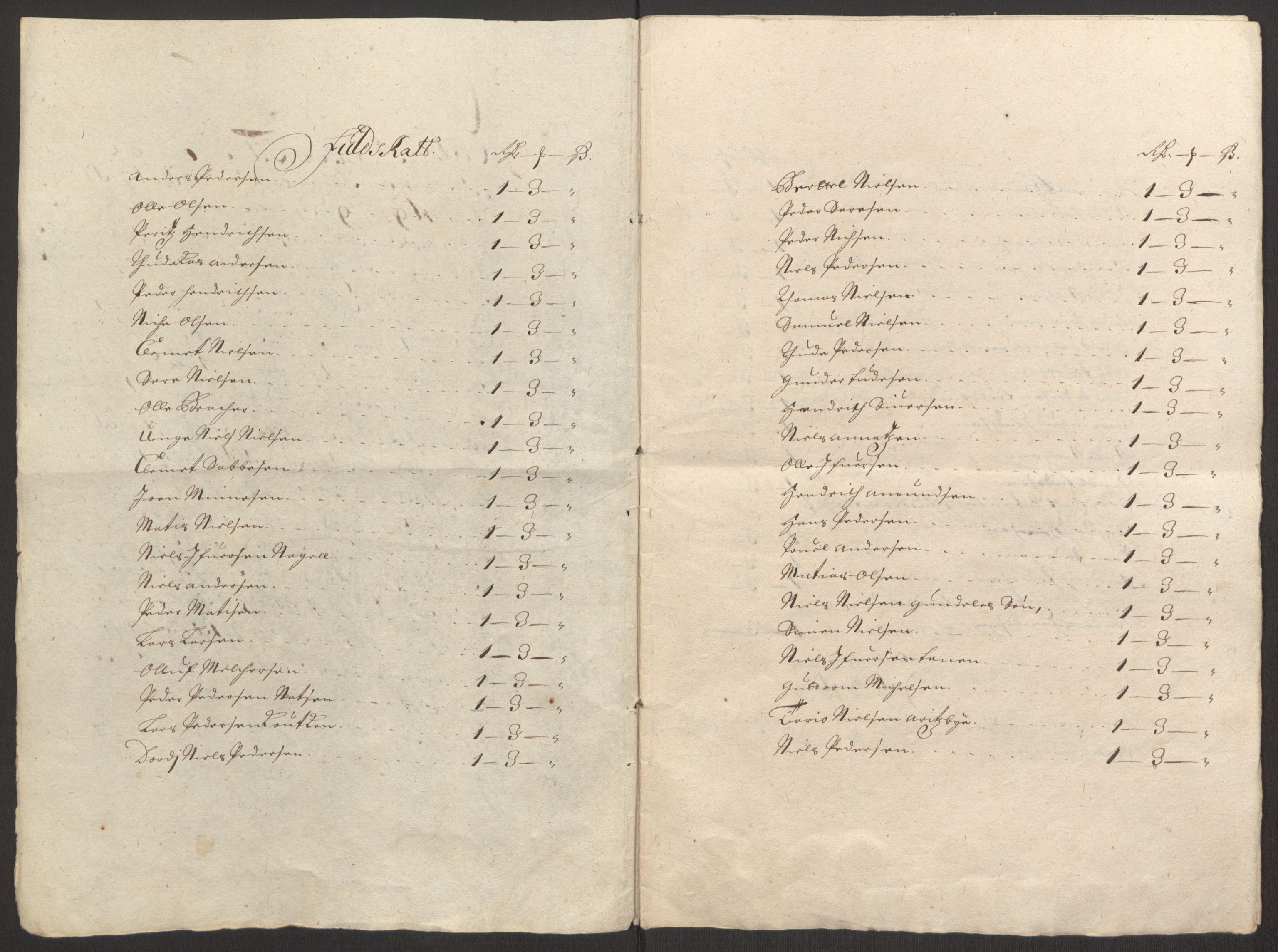Rentekammeret inntil 1814, Reviderte regnskaper, Fogderegnskap, RA/EA-4092/R69/L4851: Fogderegnskap Finnmark/Vardøhus, 1691-1700, s. 306
