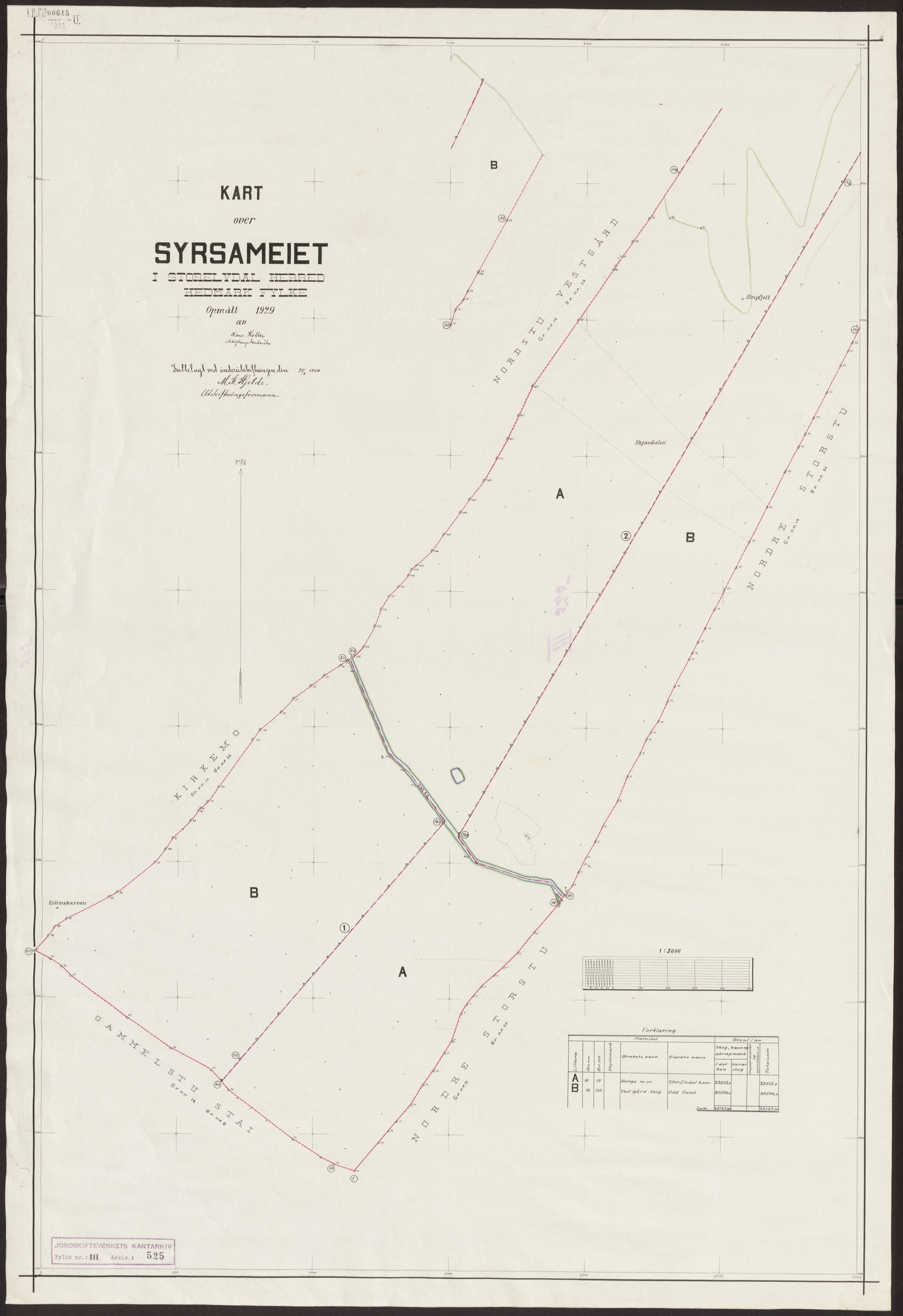 Jordskifteverkets kartarkiv, RA/S-3929/T, 1859-1988, s. 860