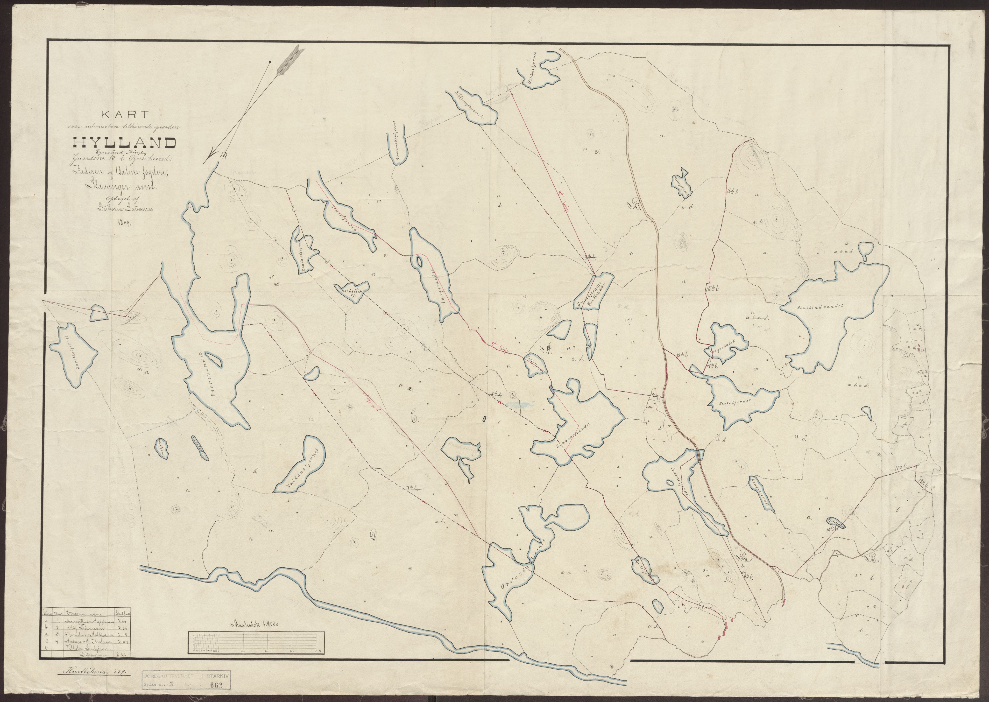 Jordskifteverkets kartarkiv, RA/S-3929/T, 1859-1988, s. 733
