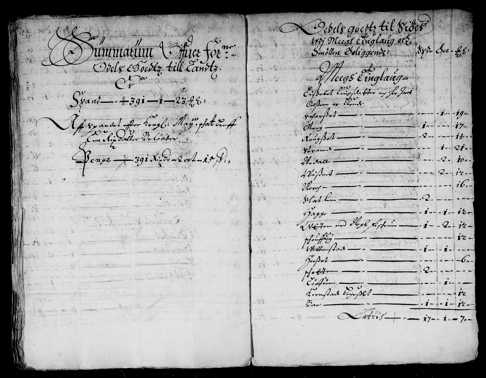 Rentekammeret inntil 1814, Reviderte regnskaper, Stiftamtstueregnskaper, Trondheim stiftamt og Nordland amt, AV/RA-EA-6044/R/Rd/L0037: Trondheim stiftamt, 1673