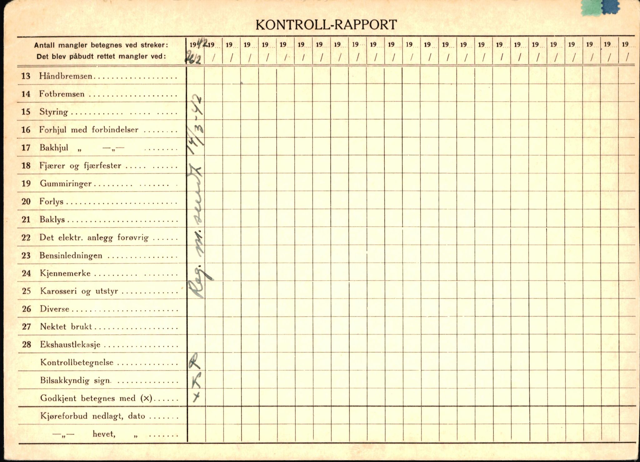 Statens vegvesen, Sogn og Fjordane vegkontor, AV/SAB-A-5301/4/F/L0010: Registerkort utmeldte Sogn, 1957-1960, s. 6