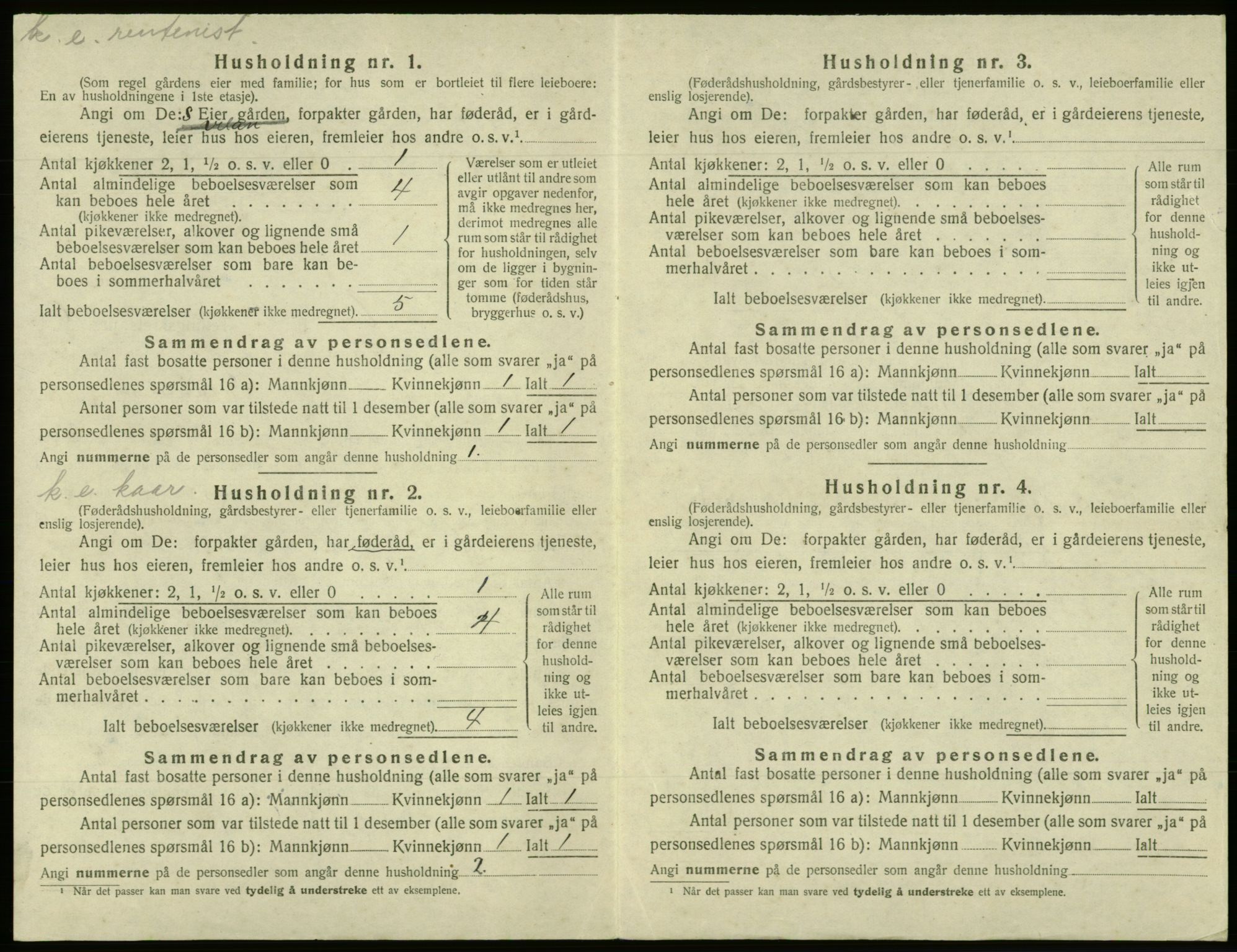 SAB, Folketelling 1920 for 1243 Os herred, 1920, s. 690