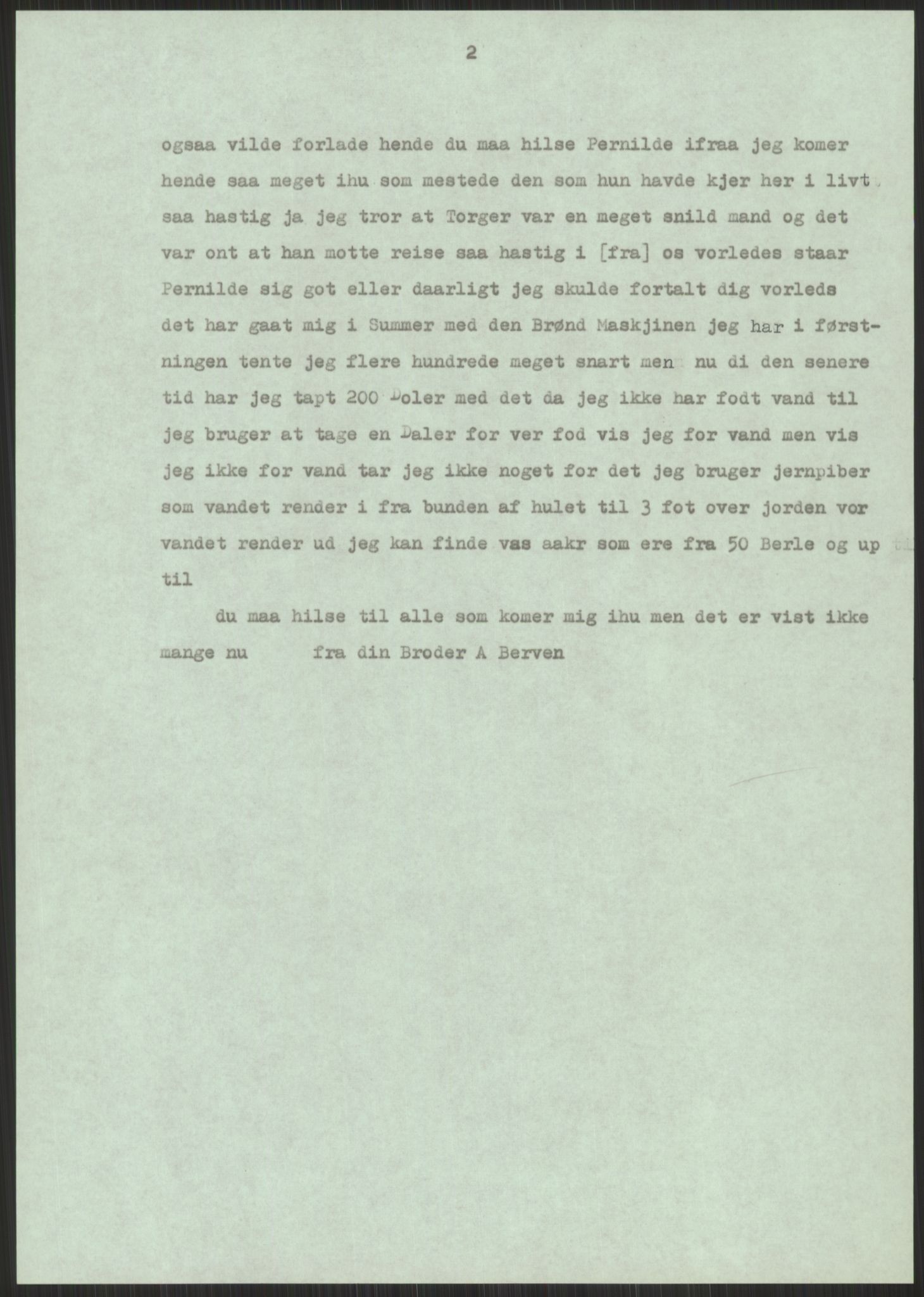 Samlinger til kildeutgivelse, Amerikabrevene, AV/RA-EA-4057/F/L0032: Innlån fra Hordaland: Nesheim - Øverland, 1838-1914, s. 1009