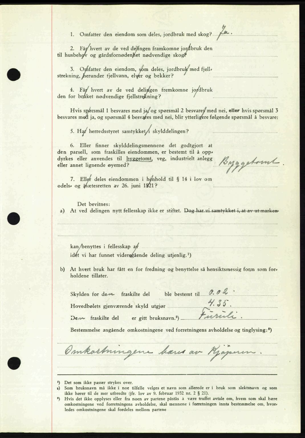 Nedenes sorenskriveri, AV/SAK-1221-0006/G/Gb/Gba/L0059: Pantebok nr. A11, 1948-1948, Dagboknr: 1205/1948