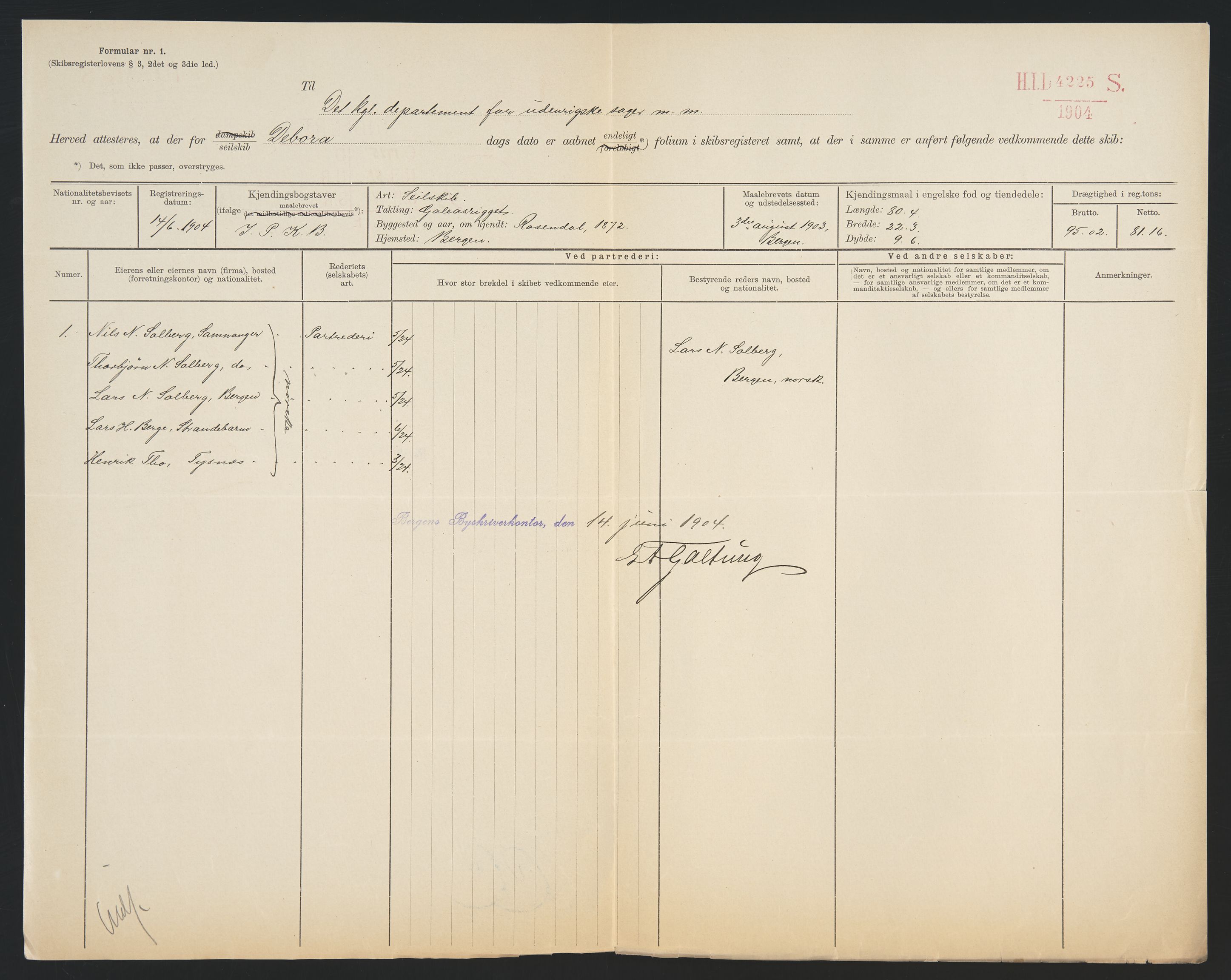 Sjøfartsdirektoratet med forløpere, skipsmapper slettede skip, AV/RA-S-4998/F/Fa/L0235: --, 1847-1930, s. 268