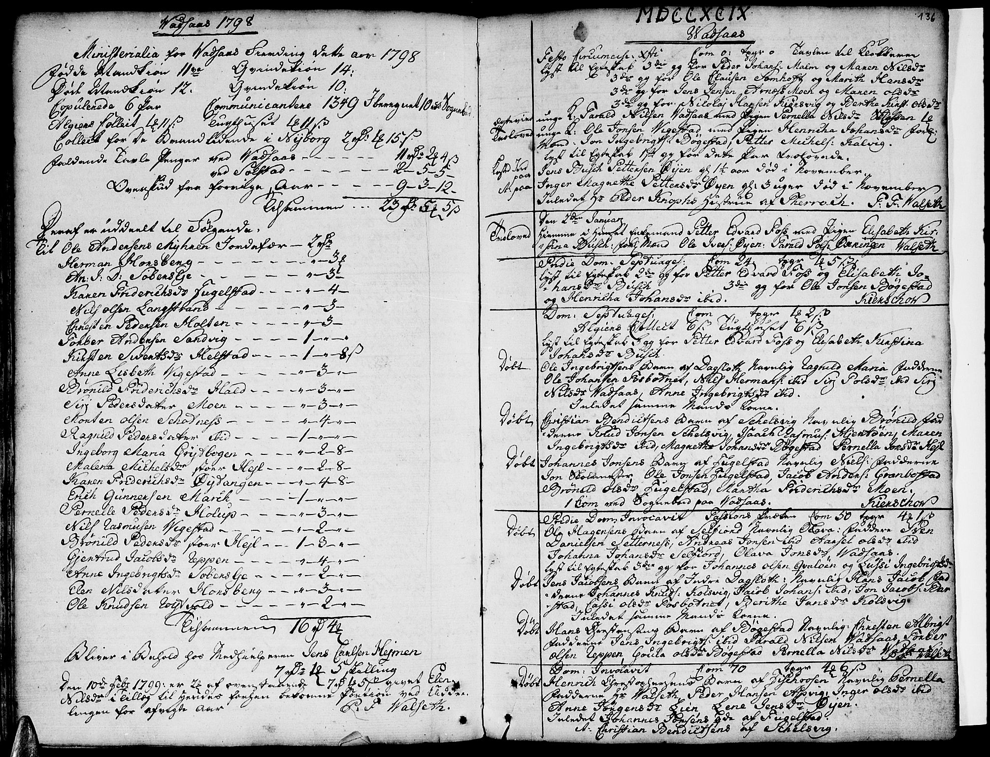Ministerialprotokoller, klokkerbøker og fødselsregistre - Nordland, SAT/A-1459/810/L0137: Ministerialbok nr. 810A01, 1752-1817, s. 136