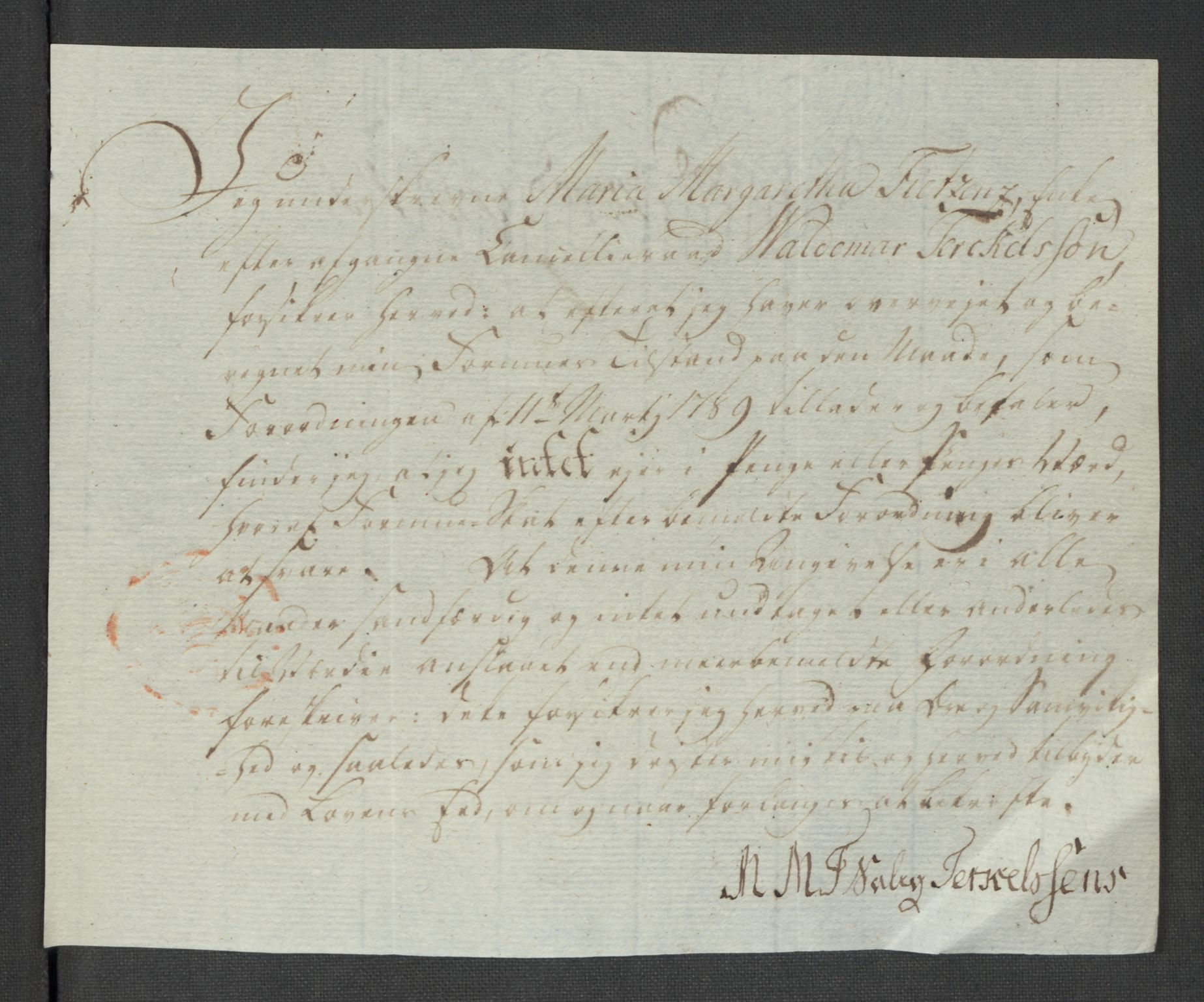 Rentekammeret inntil 1814, Reviderte regnskaper, Mindre regnskaper, RA/EA-4068/Rf/Rfe/L0052:  Trondheim, 1789, s. 247