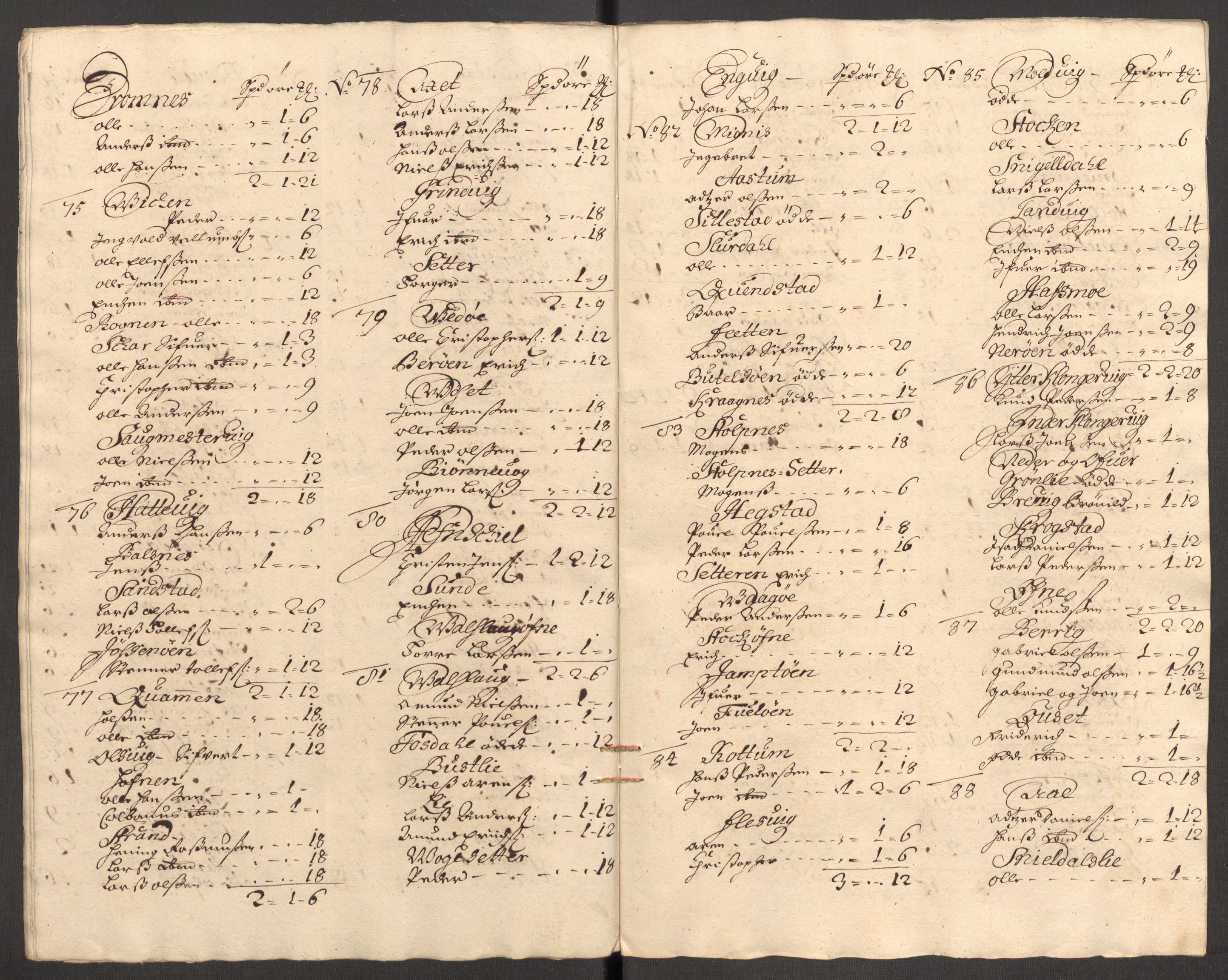 Rentekammeret inntil 1814, Reviderte regnskaper, Fogderegnskap, AV/RA-EA-4092/R57/L3855: Fogderegnskap Fosen, 1702-1703, s. 313