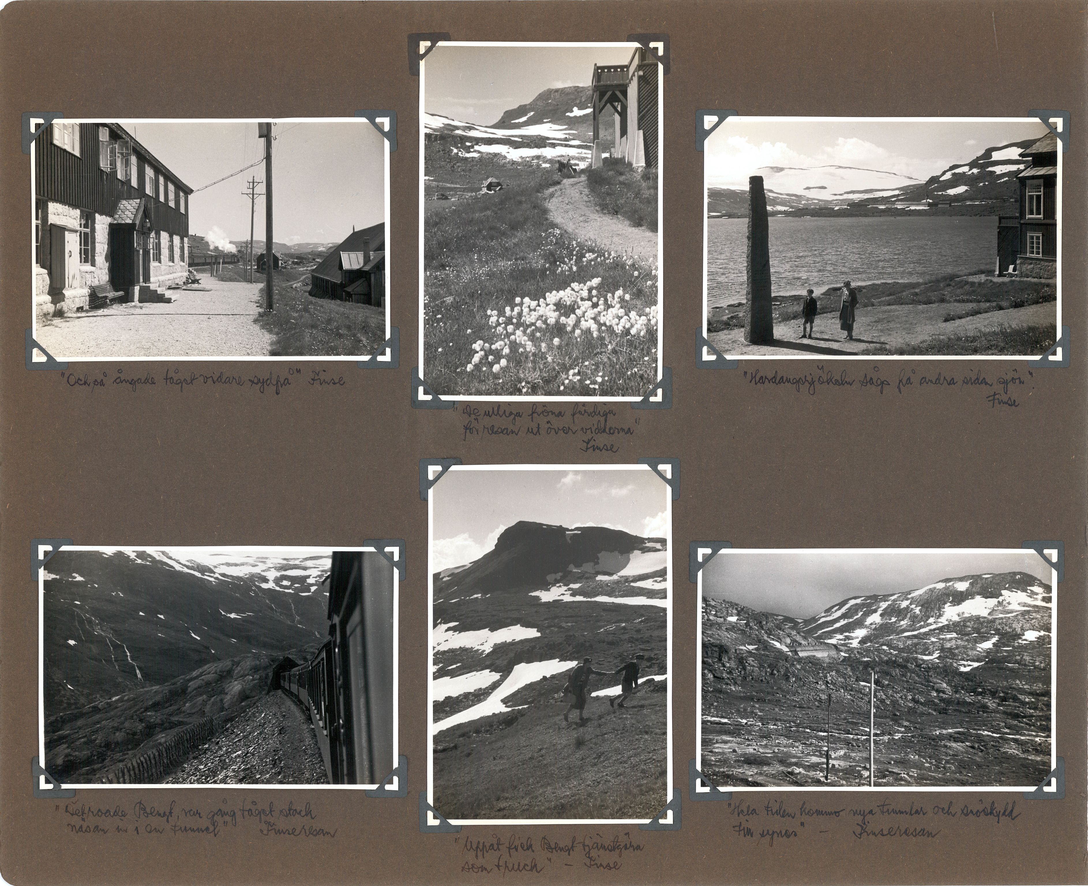 Familien Malmros' på reise i Norge - fotoalbum, SAB/SAB/PA-0313/U/L0001: Fotoalbum, 1935, s. 22
