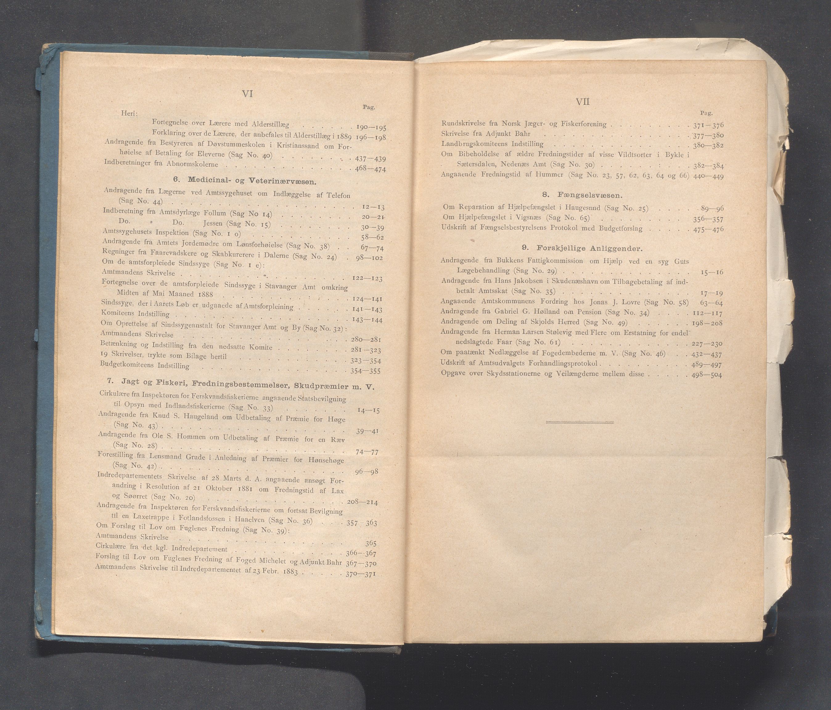 Rogaland fylkeskommune - Fylkesrådmannen , IKAR/A-900/A, 1888, s. 5