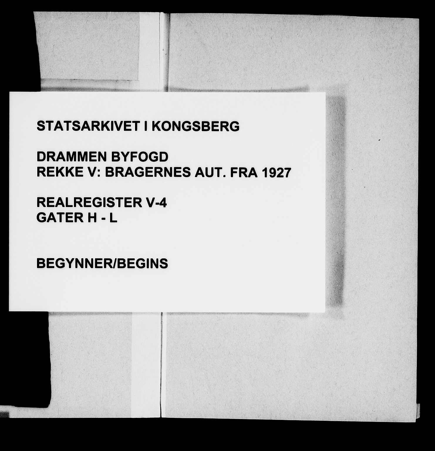 Drammen byfogd, SAKO/A-222/G/Gb/Gbe/L0004: Panteregister nr. V 4