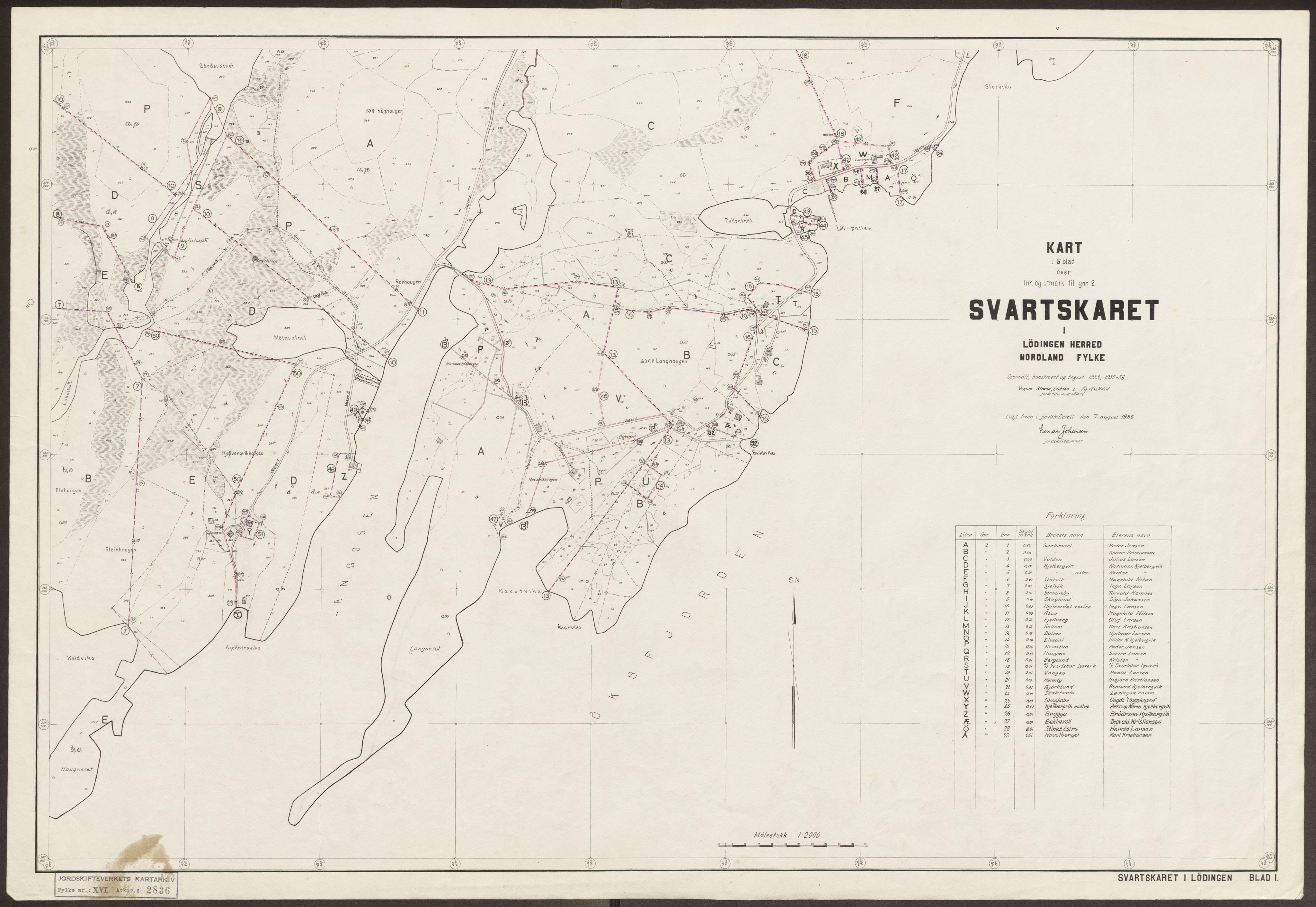 Jordskifteverkets kartarkiv, RA/S-3929/T, 1859-1988, s. 3665