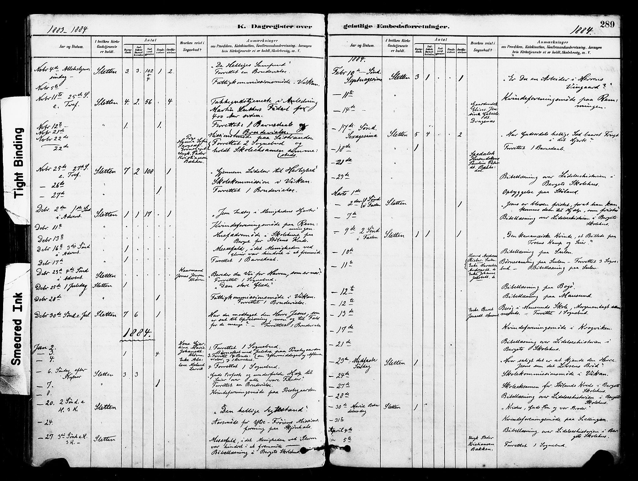 Ministerialprotokoller, klokkerbøker og fødselsregistre - Sør-Trøndelag, SAT/A-1456/640/L0578: Ministerialbok nr. 640A03, 1879-1889, s. 289