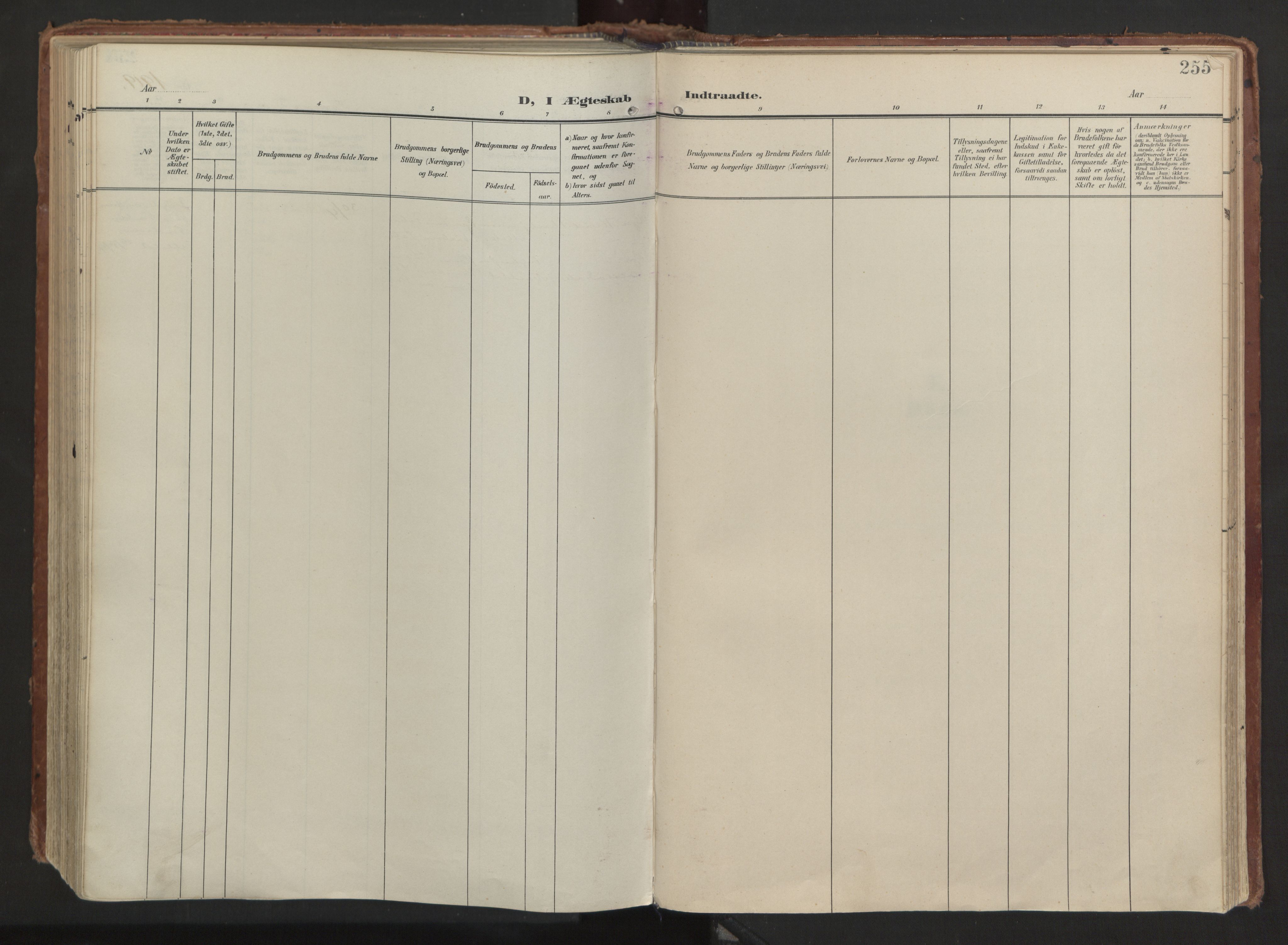 Ministerialprotokoller, klokkerbøker og fødselsregistre - Møre og Romsdal, SAT/A-1454/511/L0144: Ministerialbok nr. 511A11, 1906-1923, s. 255