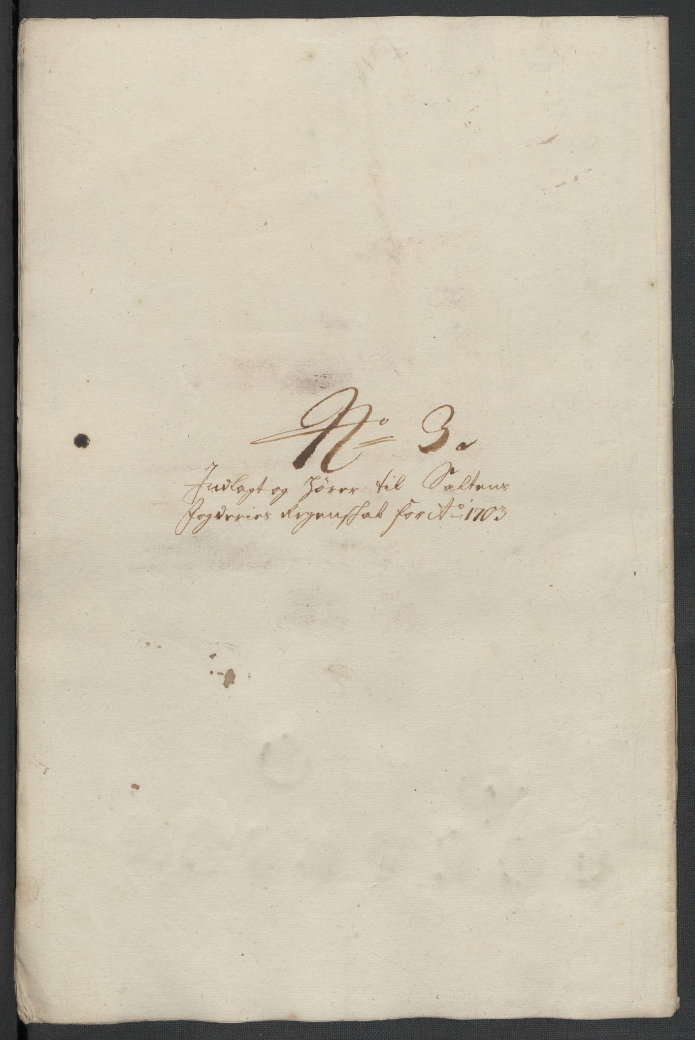 Rentekammeret inntil 1814, Reviderte regnskaper, Fogderegnskap, RA/EA-4092/R66/L4580: Fogderegnskap Salten, 1701-1706, s. 204