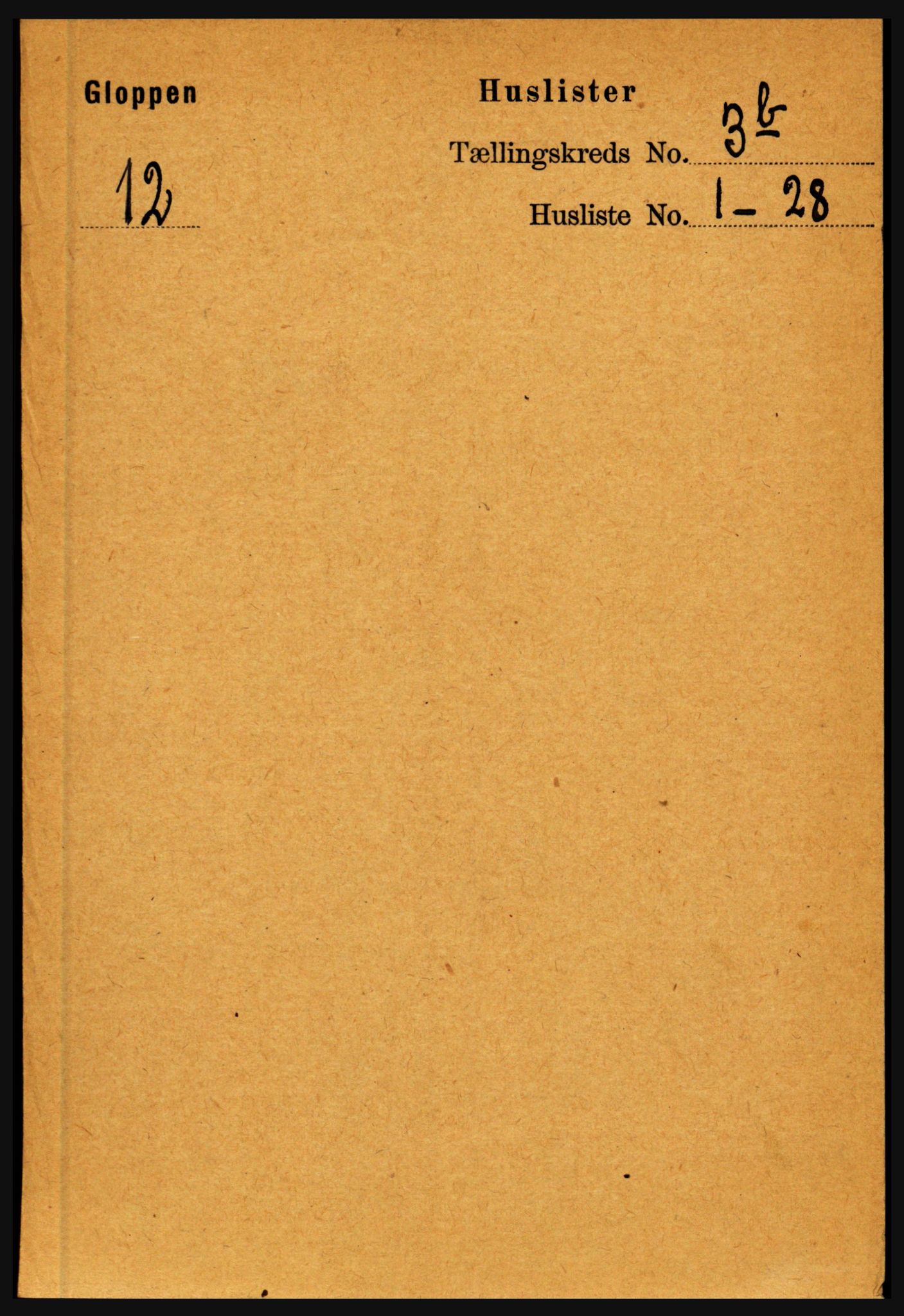 RA, Folketelling 1891 for 1445 Gloppen herred, 1891, s. 1416
