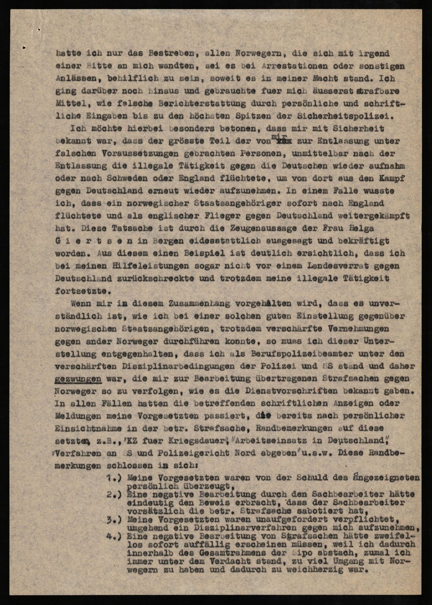 Forsvaret, Forsvarets overkommando II, RA/RAFA-3915/D/Db/L0010: CI Questionaires. Tyske okkupasjonsstyrker i Norge. Tyskere., 1945-1946, s. 375