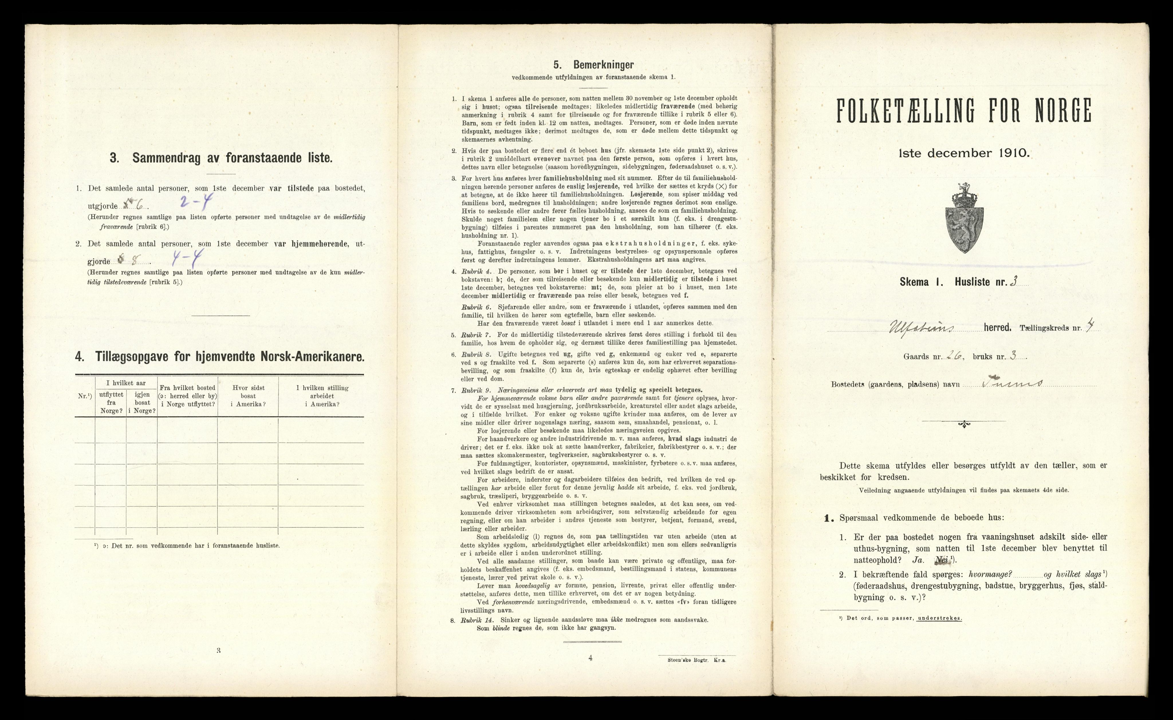 RA, Folketelling 1910 for 1516 Ulstein herred, 1910, s. 360