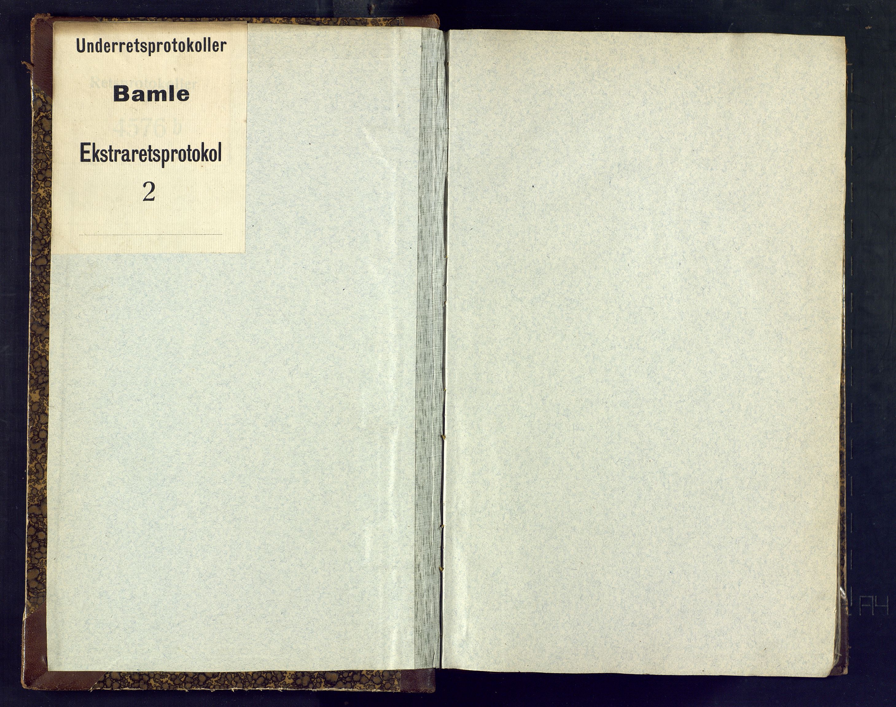 Bamble sorenskriveri, SAKO/A-214/F/Fc/Fca/L0002: Ekstrarettsprotokoll, 1830-1834
