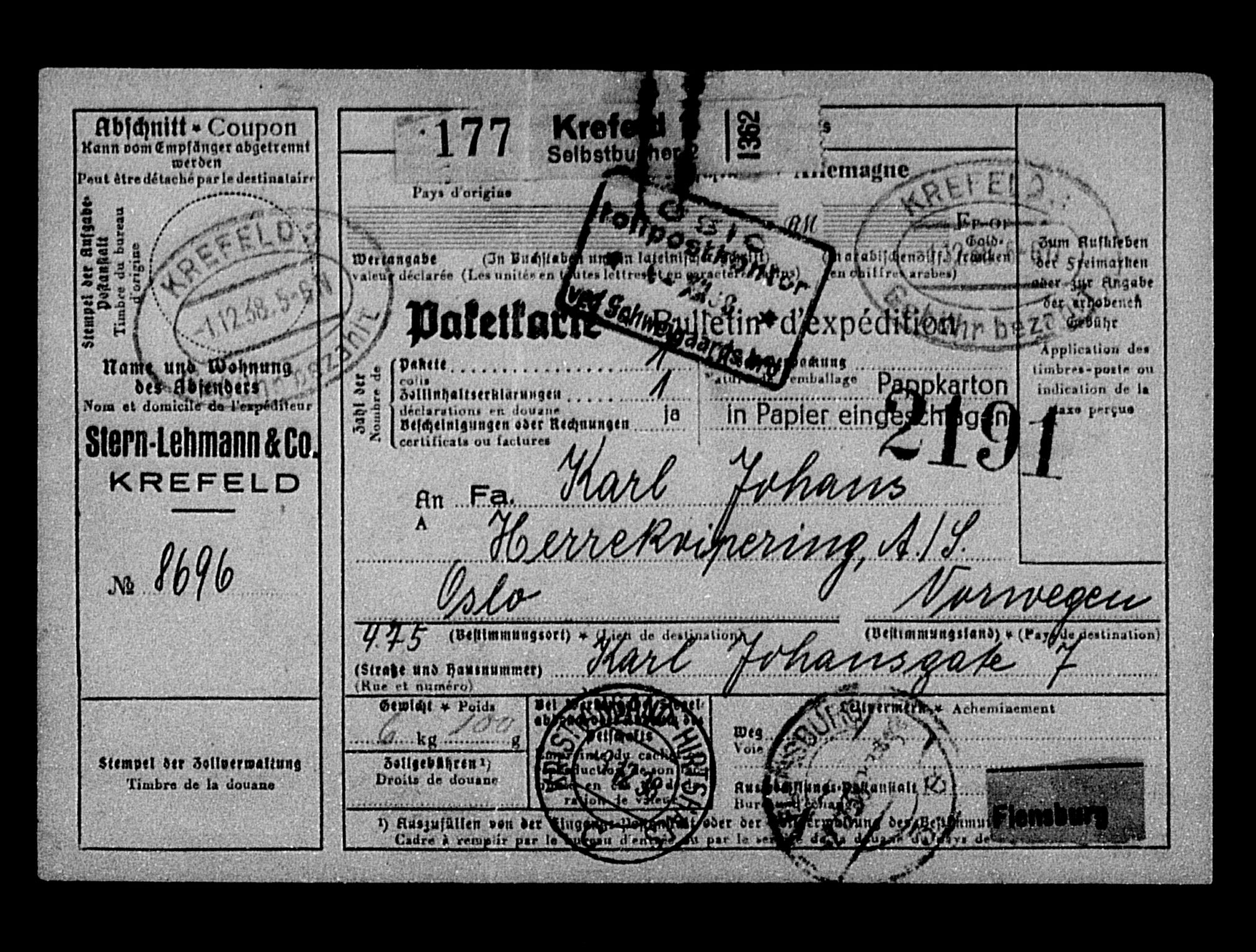 Justisdepartementet, Tilbakeføringskontoret for inndratte formuer, AV/RA-S-1564/H/Hc/Hcc/L0949: --, 1945-1947, s. 115