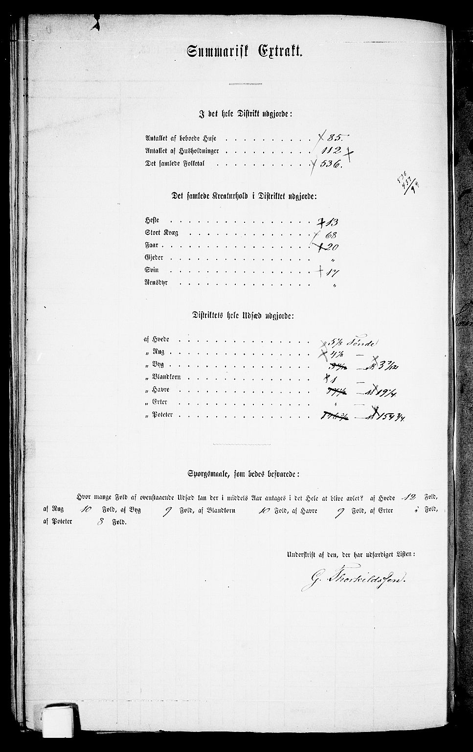 RA, Folketelling 1865 for 0926L Vestre Moland prestegjeld, Vestre Moland sokn, 1865, s. 78