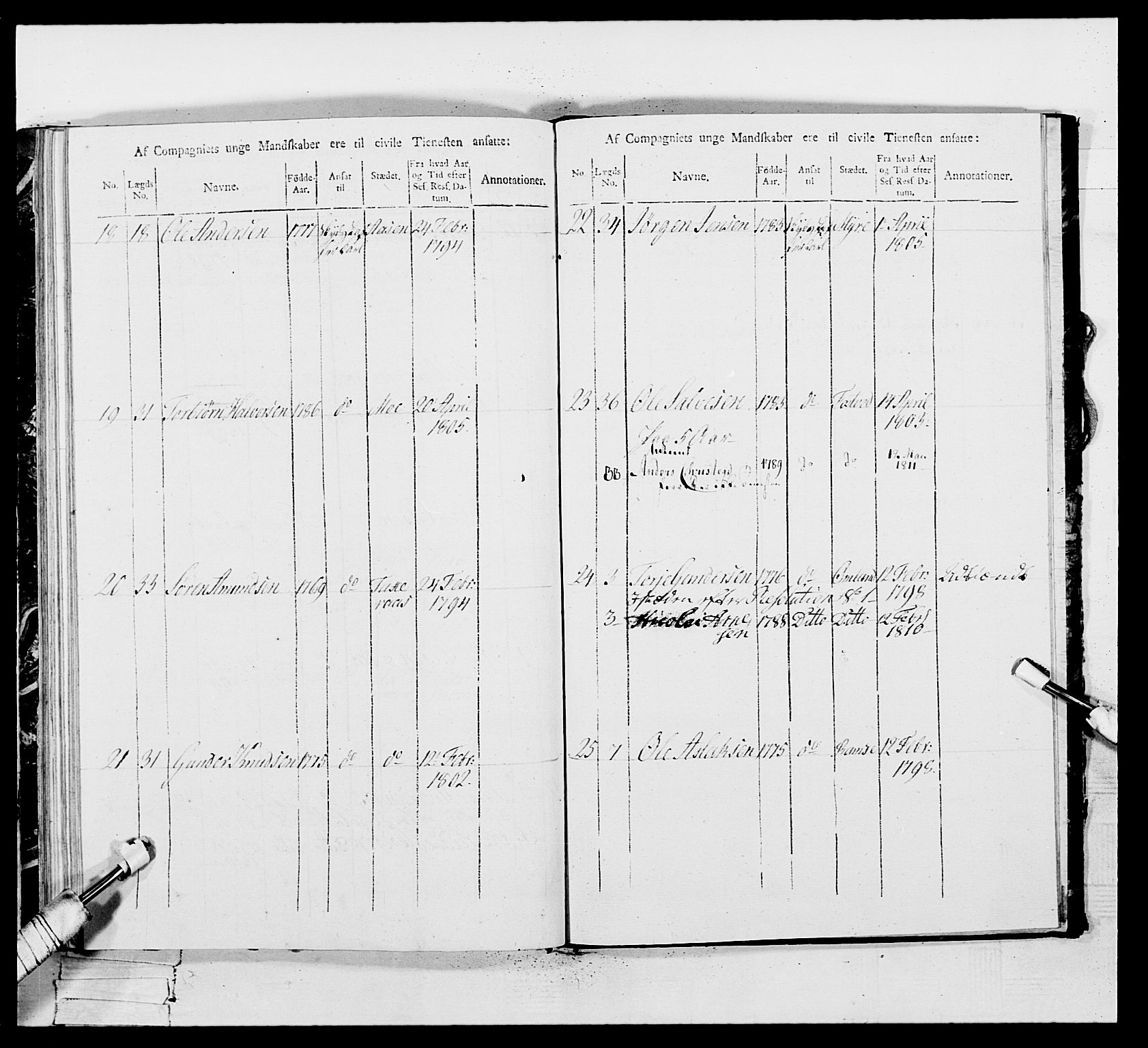 Generalitets- og kommissariatskollegiet, Det kongelige norske kommissariatskollegium, AV/RA-EA-5420/E/Eh/L0110: Vesterlenske nasjonale infanteriregiment, 1810, s. 360