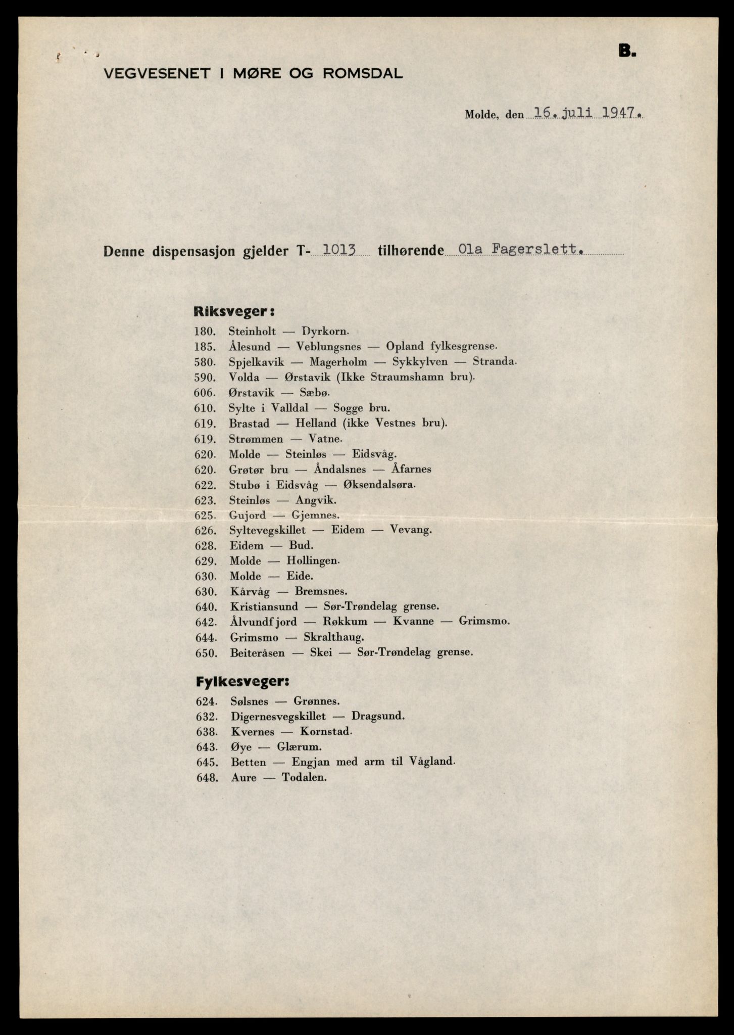 Møre og Romsdal vegkontor - Ålesund trafikkstasjon, AV/SAT-A-4099/F/Fe/L0034: Registreringskort for kjøretøy T 12500 - T 12652, 1927-1998, s. 1852