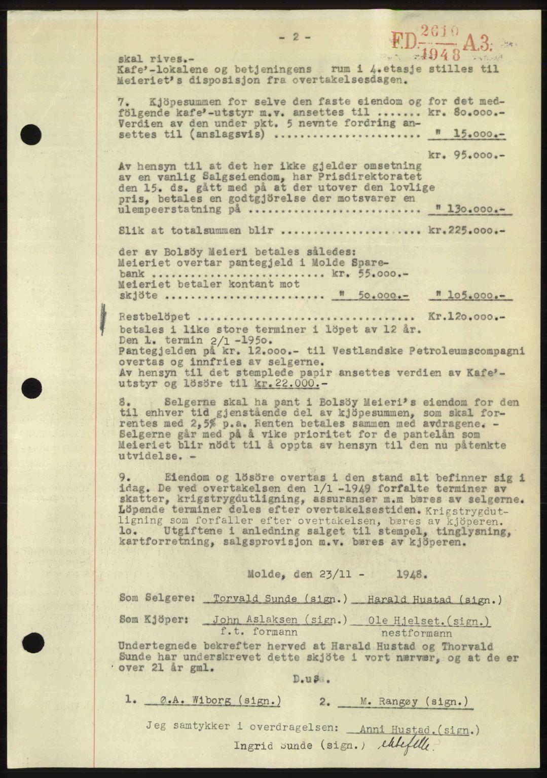 Romsdal sorenskriveri, AV/SAT-A-4149/1/2/2C: Pantebok nr. A28, 1948-1949, Dagboknr: 3390/1948