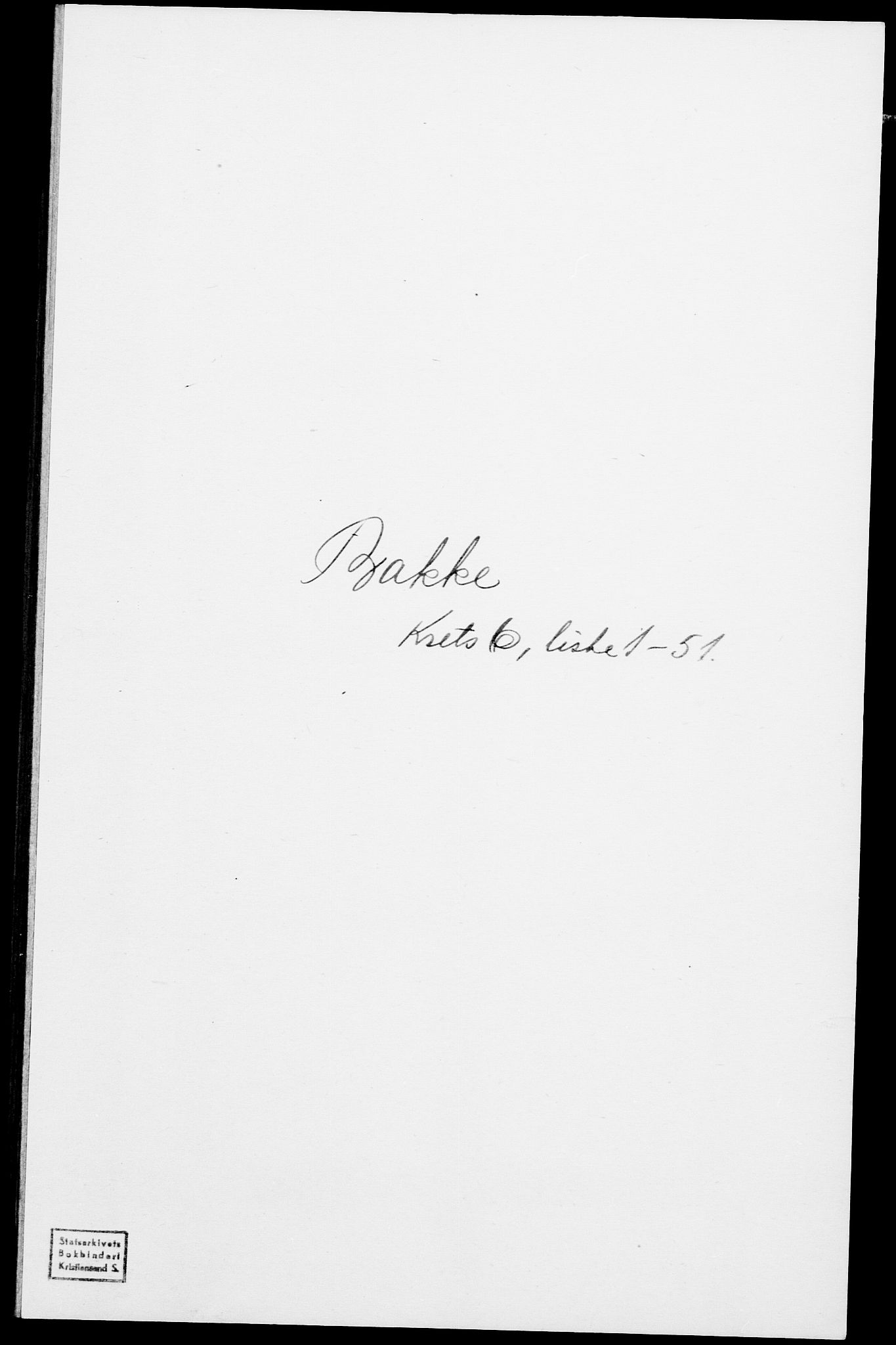 SAK, Folketelling 1875 for 1045P Bakke prestegjeld, 1875, s. 564