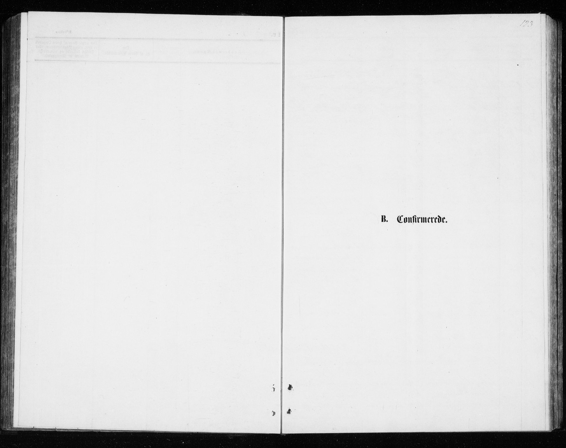 Tromsø sokneprestkontor/stiftsprosti/domprosti, AV/SATØ-S-1343/G/Gb/L0008klokker: Klokkerbok nr. 8, 1875-1879, s. 123