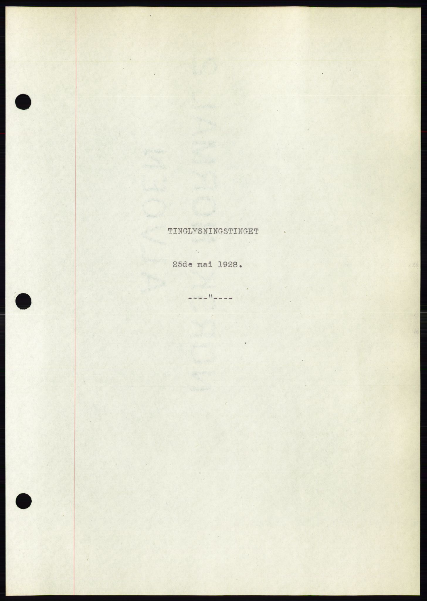 Ålesund byfogd, AV/SAT-A-4384: Pantebok nr. 24, 1928-1929, Tingl.dato: 25.05.1928