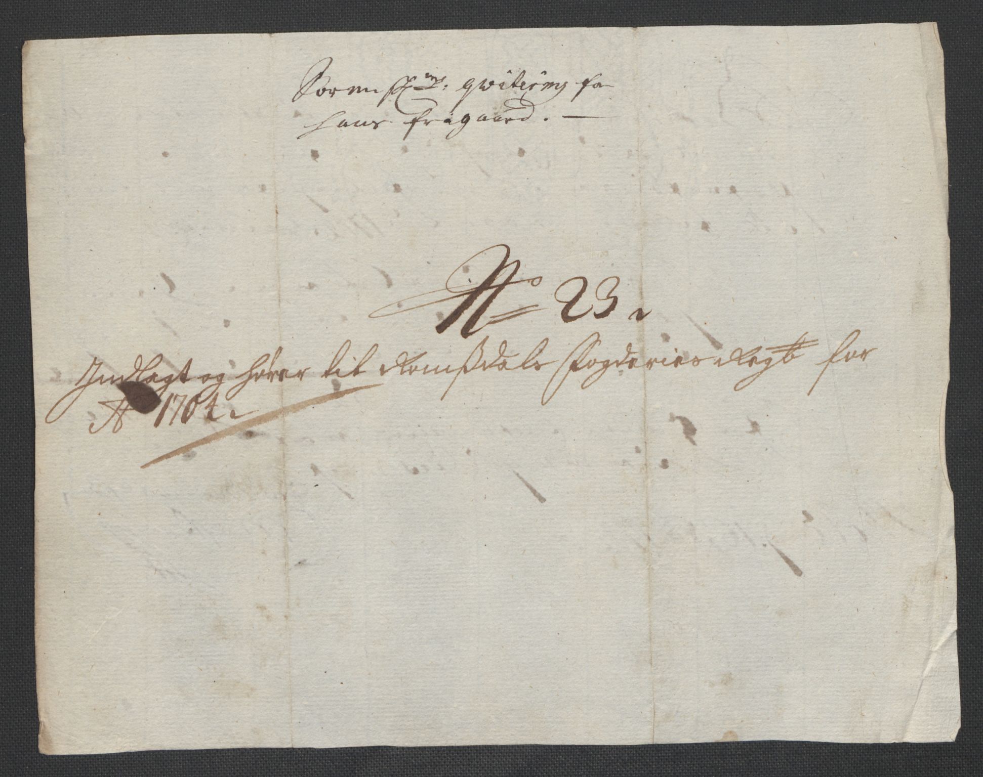 Rentekammeret inntil 1814, Reviderte regnskaper, Fogderegnskap, AV/RA-EA-4092/R55/L3656: Fogderegnskap Romsdal, 1703-1705, s. 301