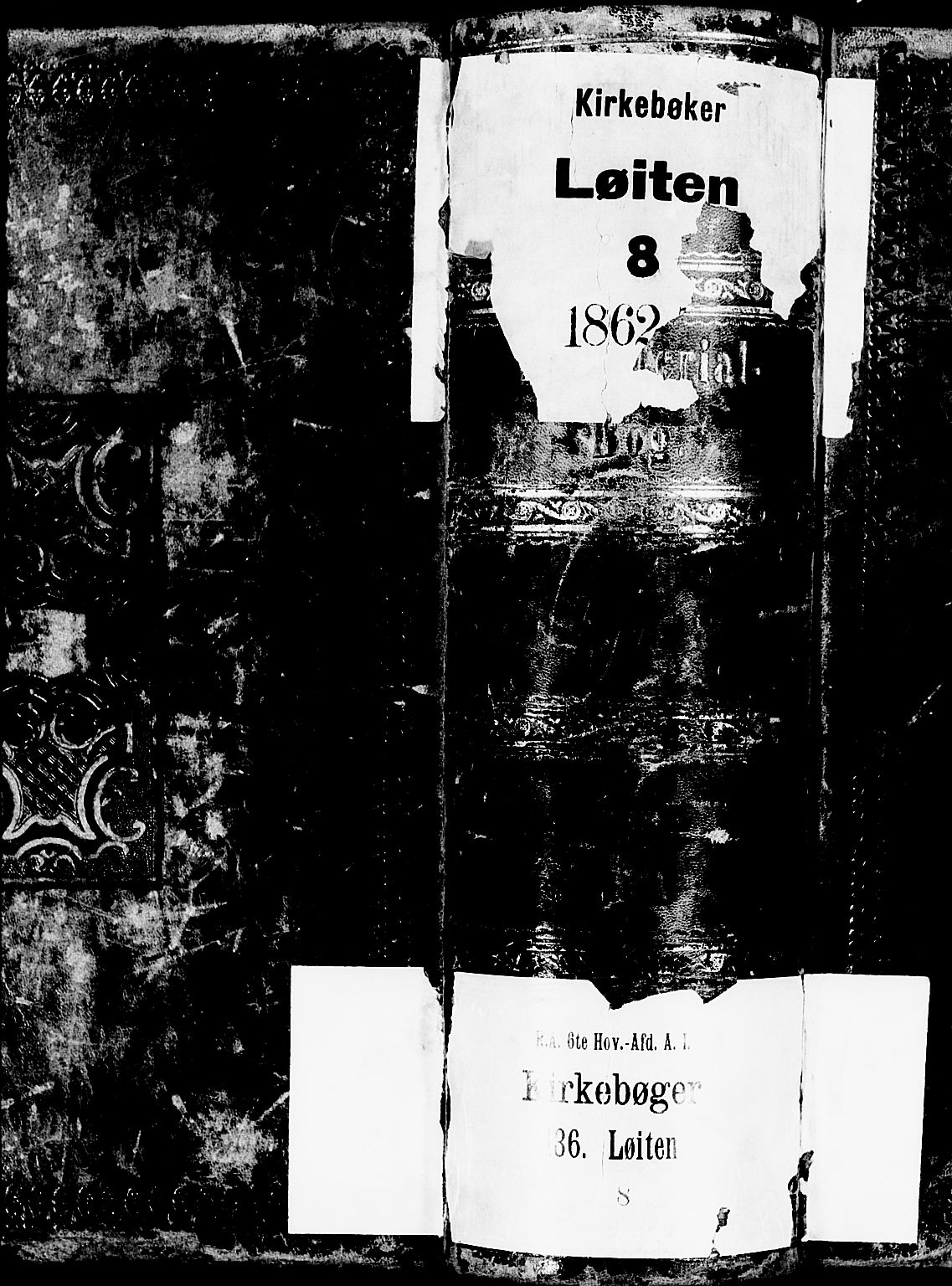 Løten prestekontor, AV/SAH-PREST-022/L/La/L0004: Klokkerbok nr. 4, 1863-1877