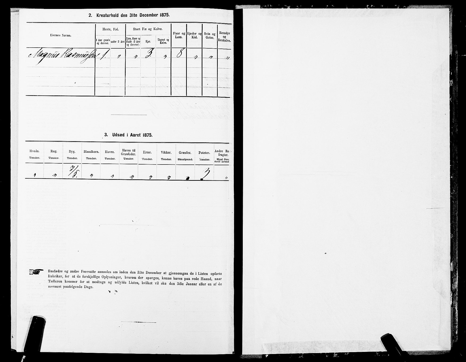 SATØ, Folketelling 1875 for 1914P Trondenes prestegjeld, 1875