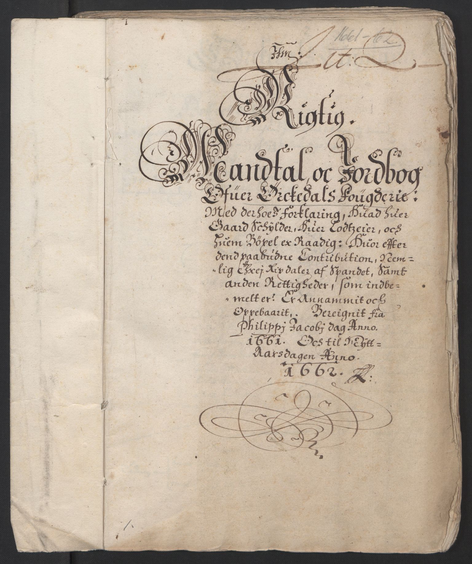 Rentekammeret inntil 1814, Reviderte regnskaper, Lensregnskaper, AV/RA-EA-5023/R/Rb/Rbw/L0147: Trondheim len, 1661