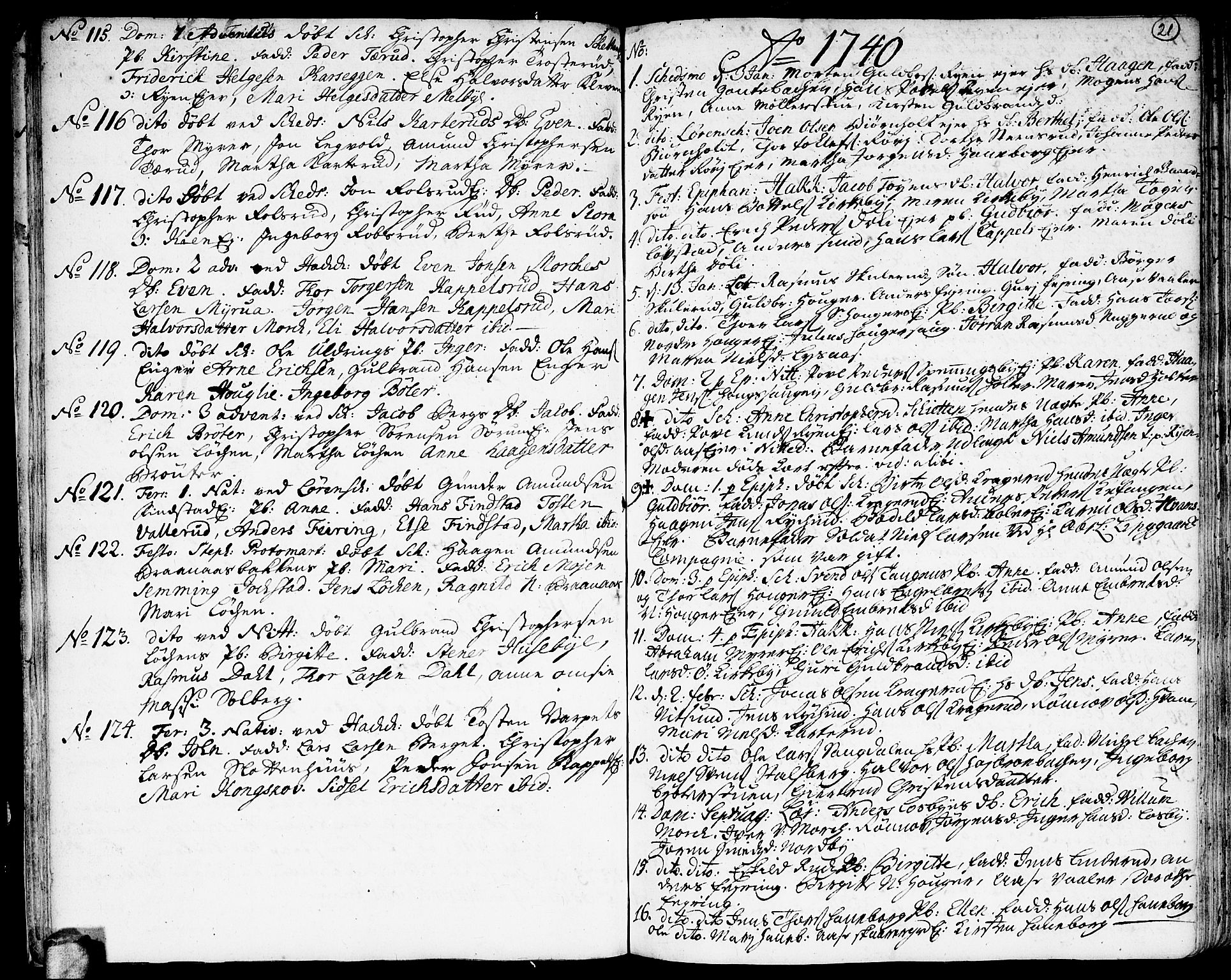 Skedsmo prestekontor Kirkebøker, AV/SAO-A-10033a/F/Fa/L0003: Ministerialbok nr. I 3, 1737-1759, s. 21