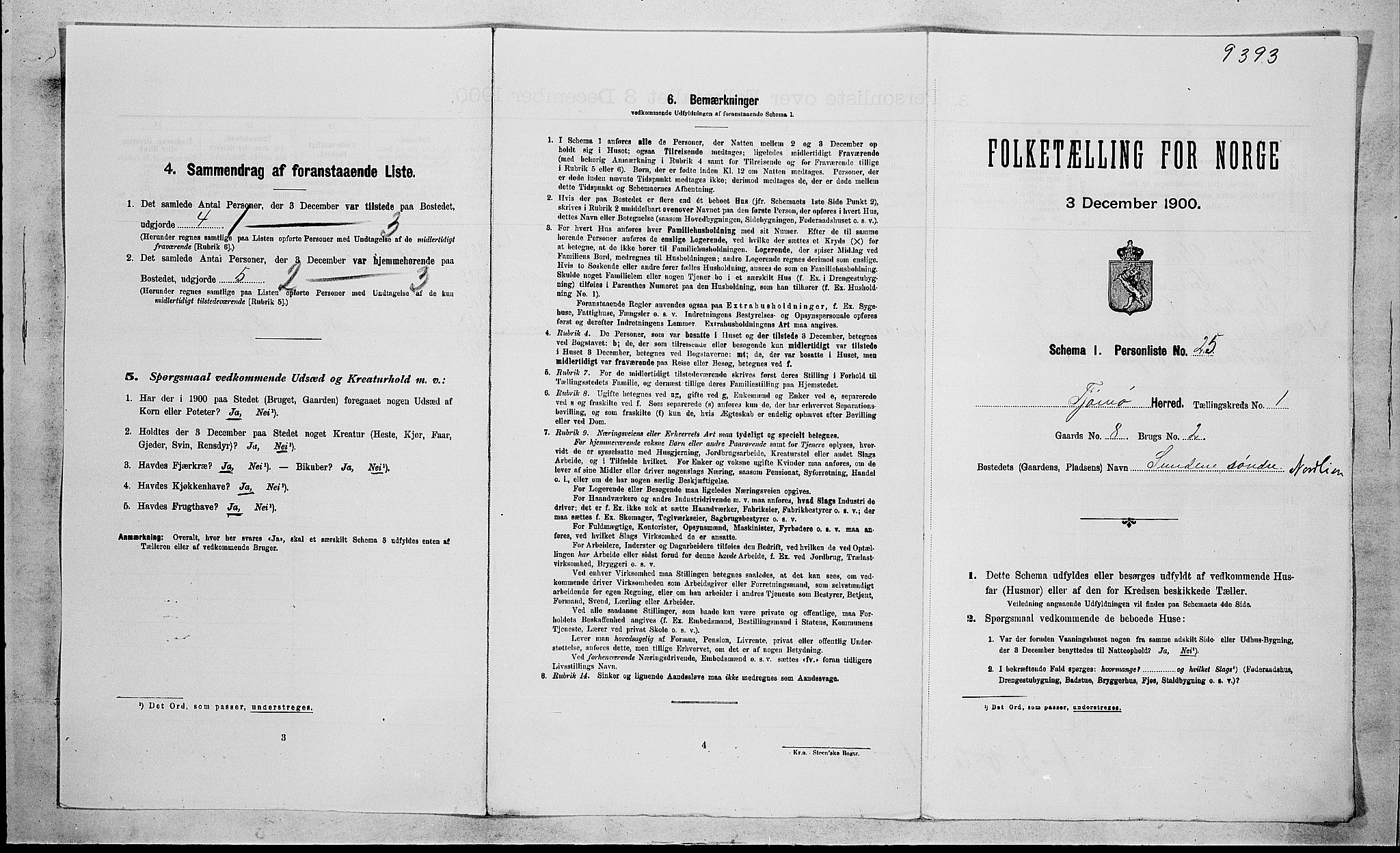 RA, Folketelling 1900 for 0723 Tjøme herred, 1900, s. 144