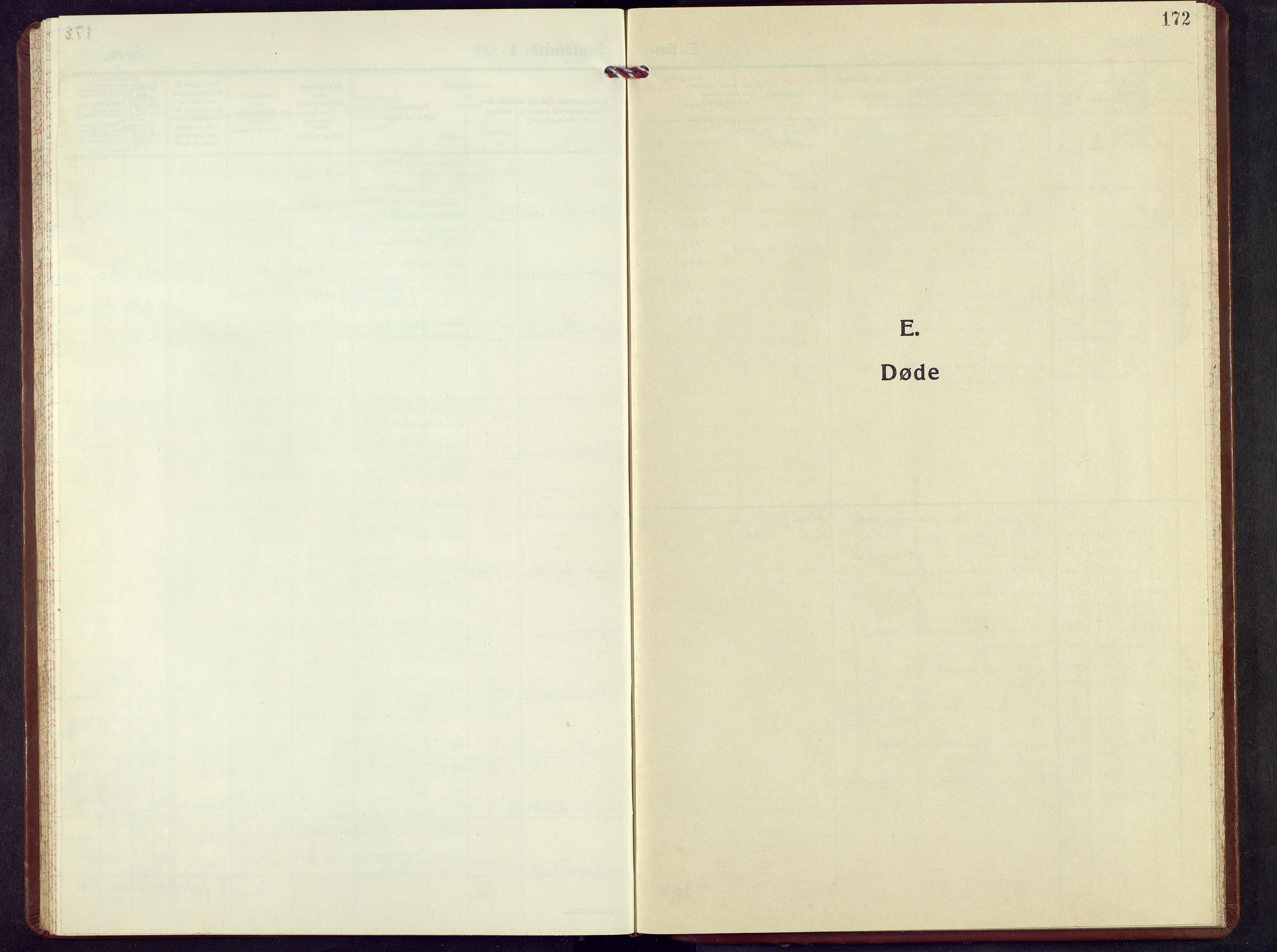 Nordre Land prestekontor, AV/SAH-PREST-124/H/Ha/Hab/L0011: Klokkerbok nr. 11, 1955-1972, s. 172