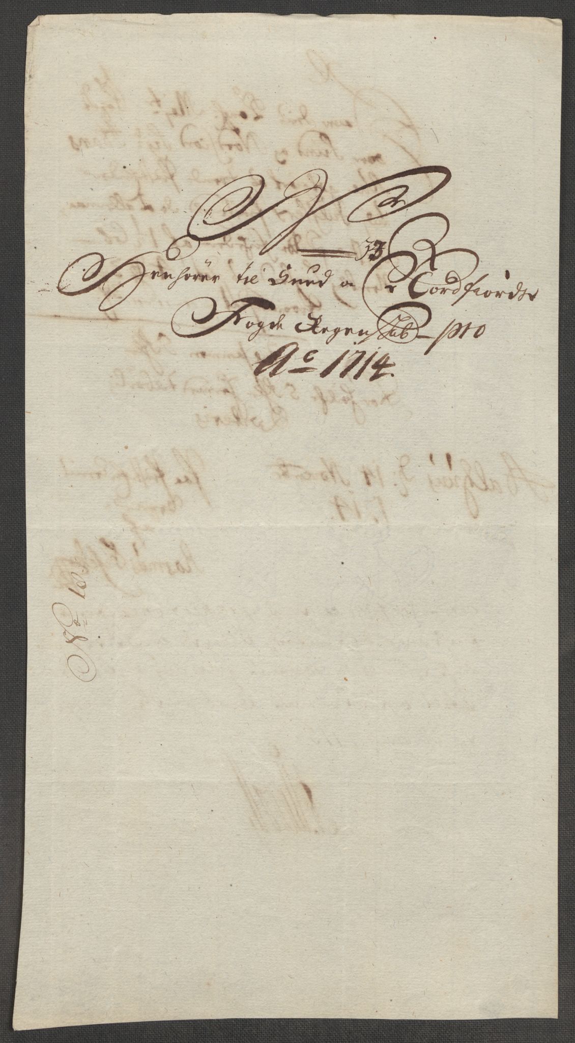 Rentekammeret inntil 1814, Reviderte regnskaper, Fogderegnskap, AV/RA-EA-4092/R53/L3438: Fogderegnskap Sunn- og Nordfjord, 1714, s. 336