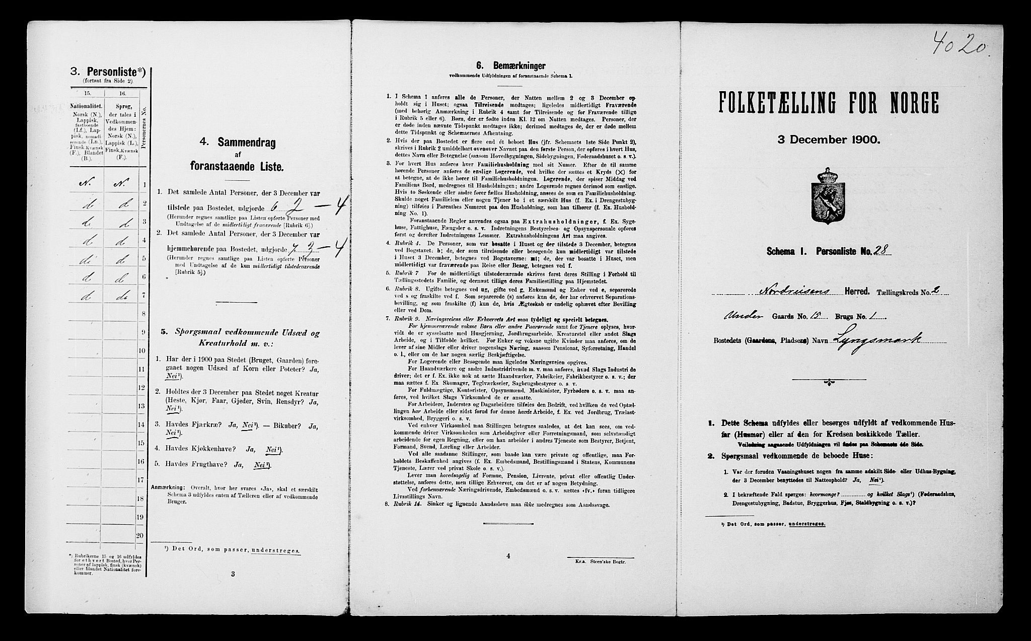 SATØ, Folketelling 1900 for 1942 Nordreisa herred, 1900, s. 235