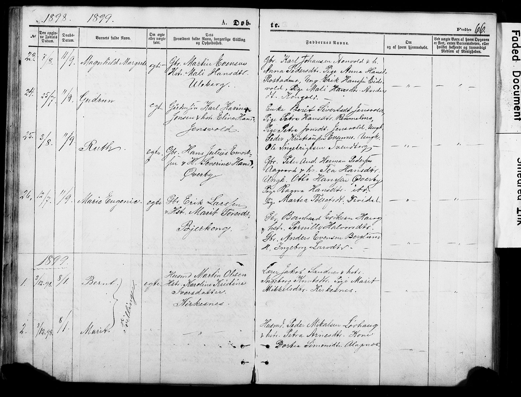 Målselv sokneprestembete, AV/SATØ-S-1311/G/Ga/Gab/L0011klokker: Klokkerbok nr. 11, 1871-1900, s. 66