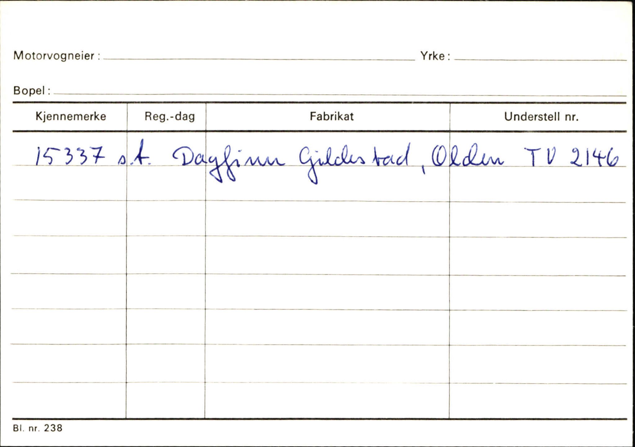 Statens vegvesen, Sogn og Fjordane vegkontor, AV/SAB-A-5301/4/F/L0131: Eigarregister Høyanger P-Å. Stryn S-Å, 1945-1975, s. 2520