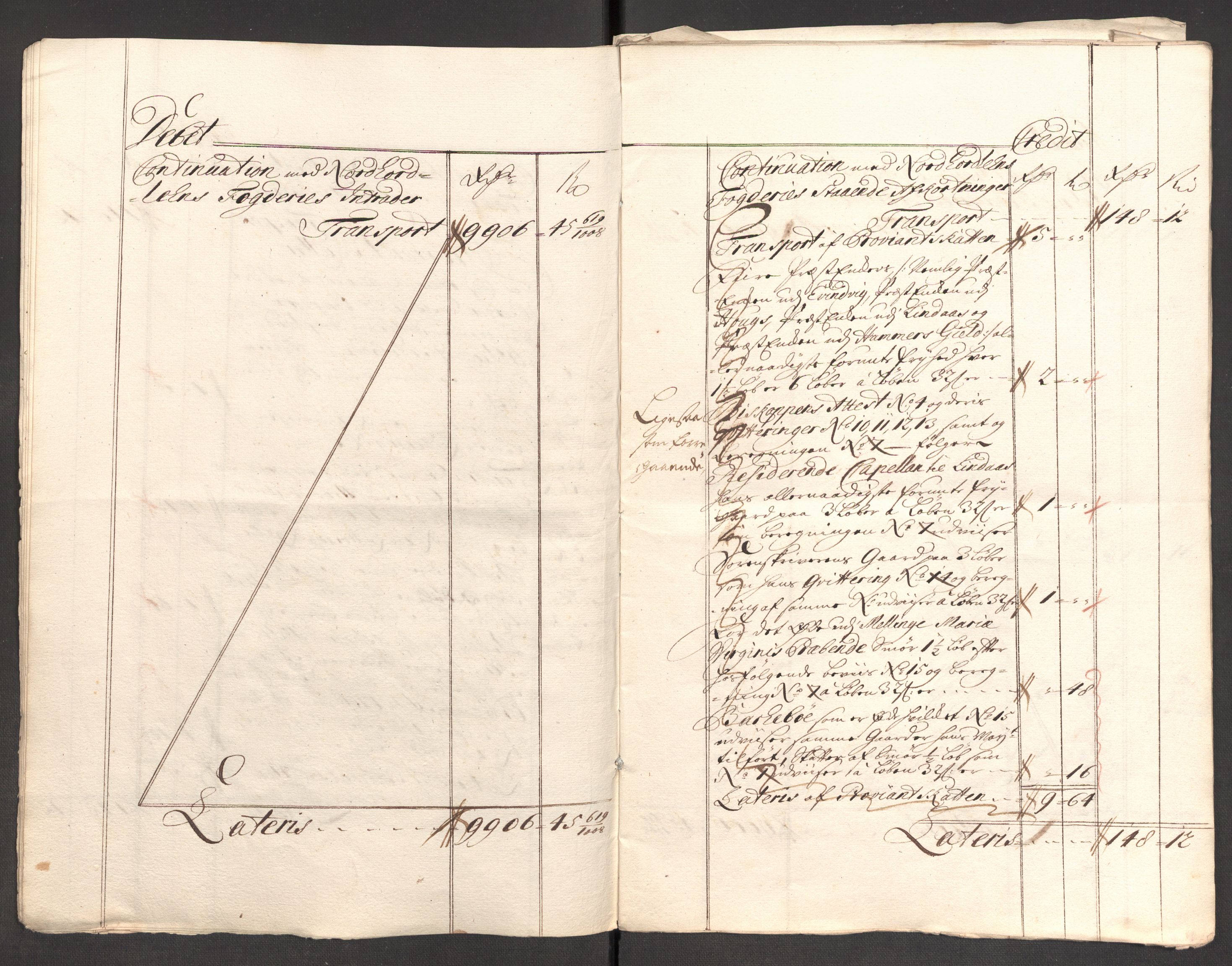 Rentekammeret inntil 1814, Reviderte regnskaper, Fogderegnskap, RA/EA-4092/R51/L3188: Fogderegnskap Nordhordland og Voss, 1706-1707, s. 80