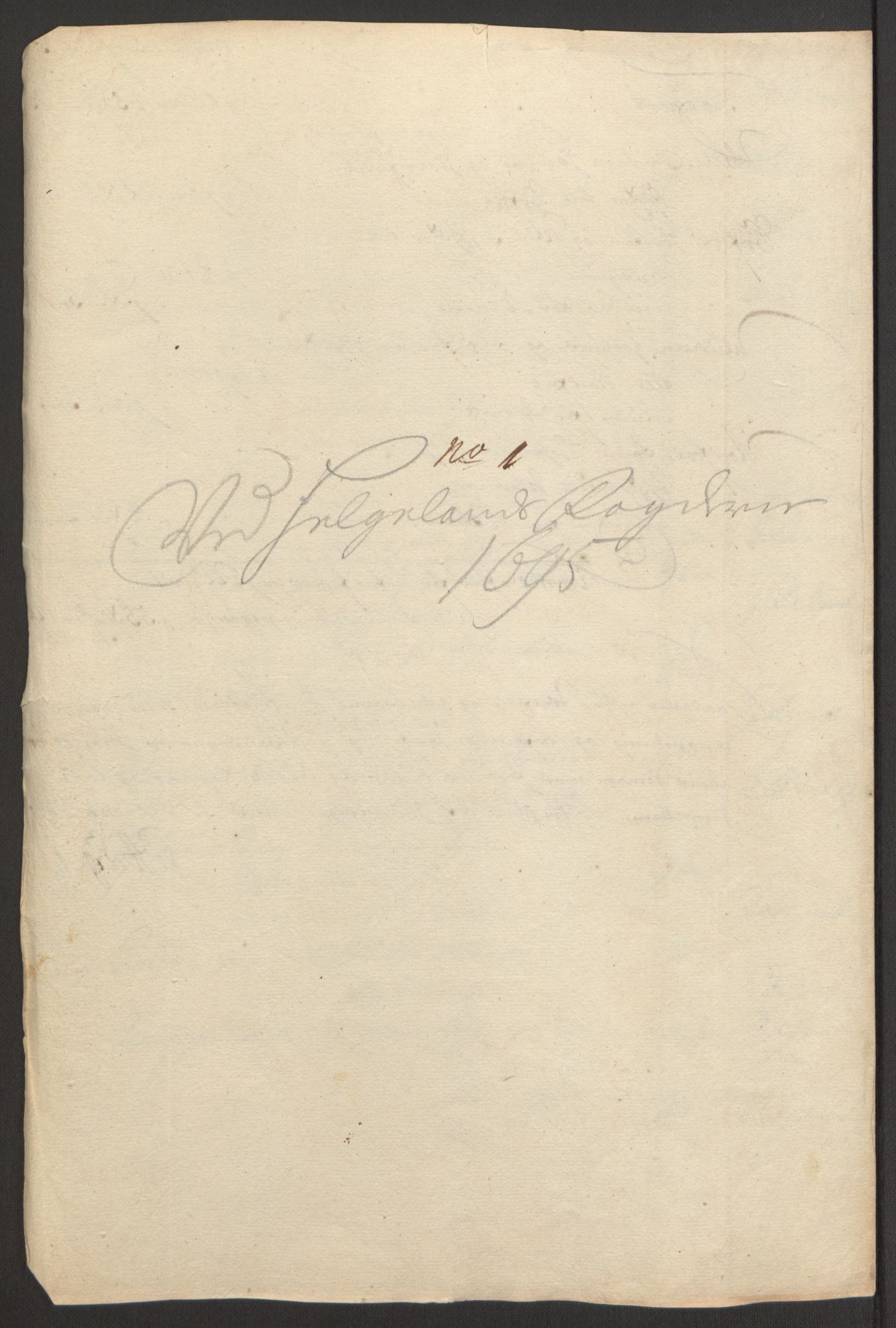 Rentekammeret inntil 1814, Reviderte regnskaper, Fogderegnskap, RA/EA-4092/R65/L4505: Fogderegnskap Helgeland, 1693-1696, s. 394