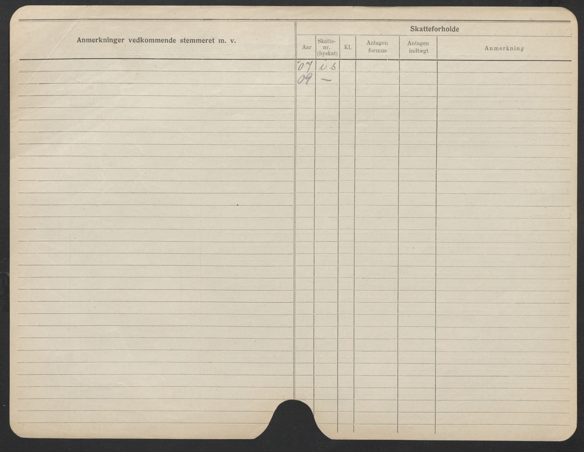 Oslo folkeregister, Registerkort, SAO/A-11715/F/Fa/Fac/L0024: Kvinner, 1906-1914, s. 351b
